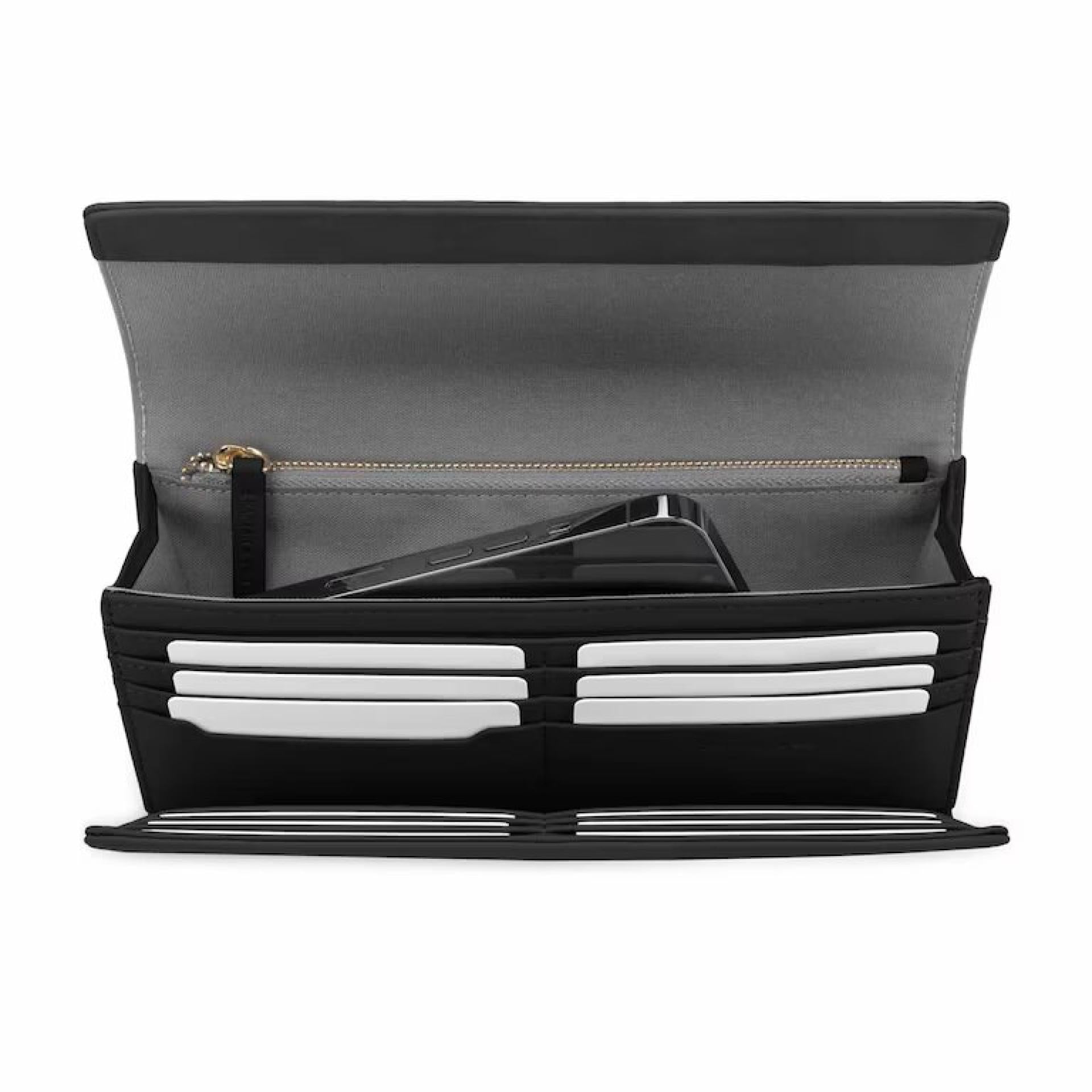 Kapten & Son Geldbörse Triomphe All Black