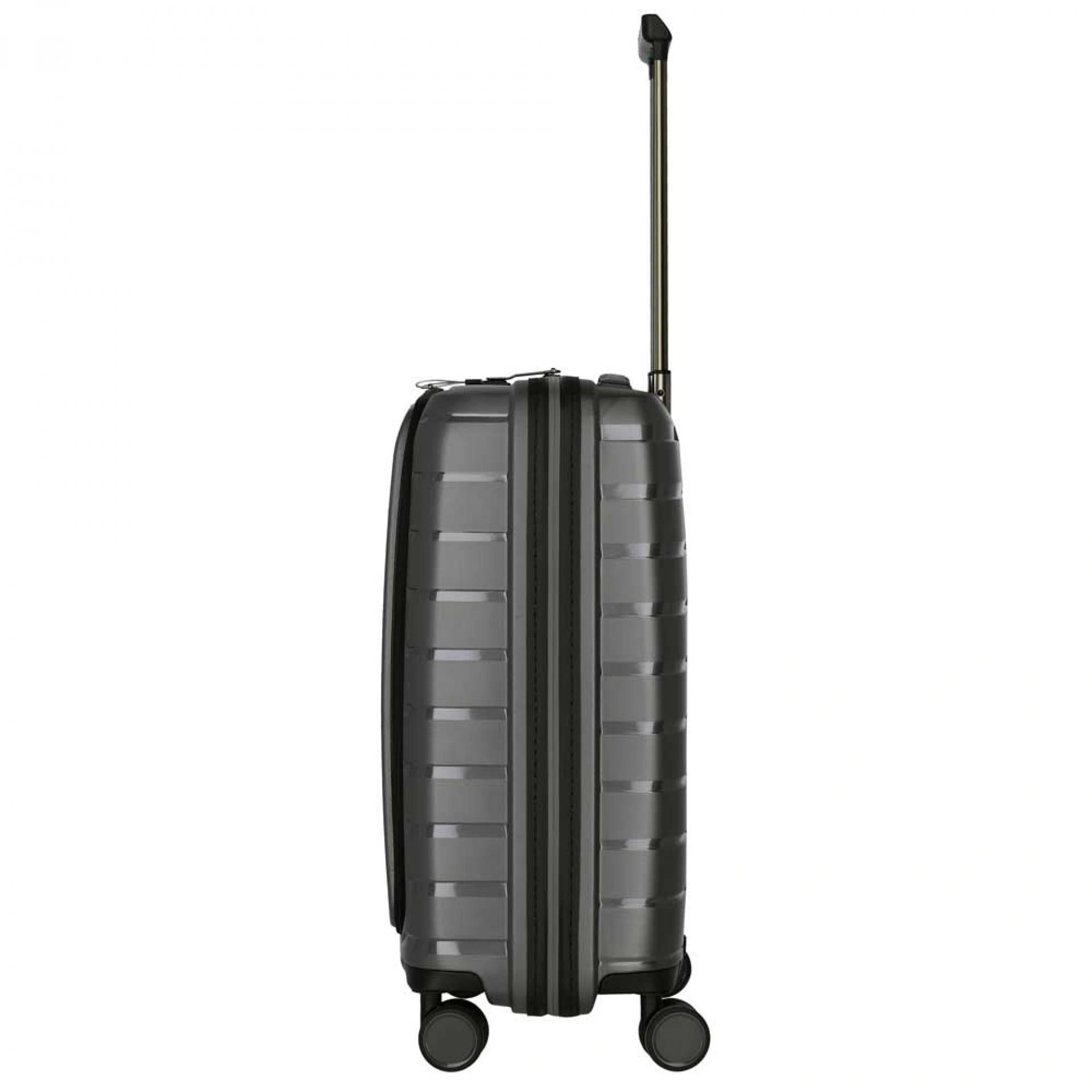 Travelite AIR BASE 4w Trolley S Vortasche Anthrazit