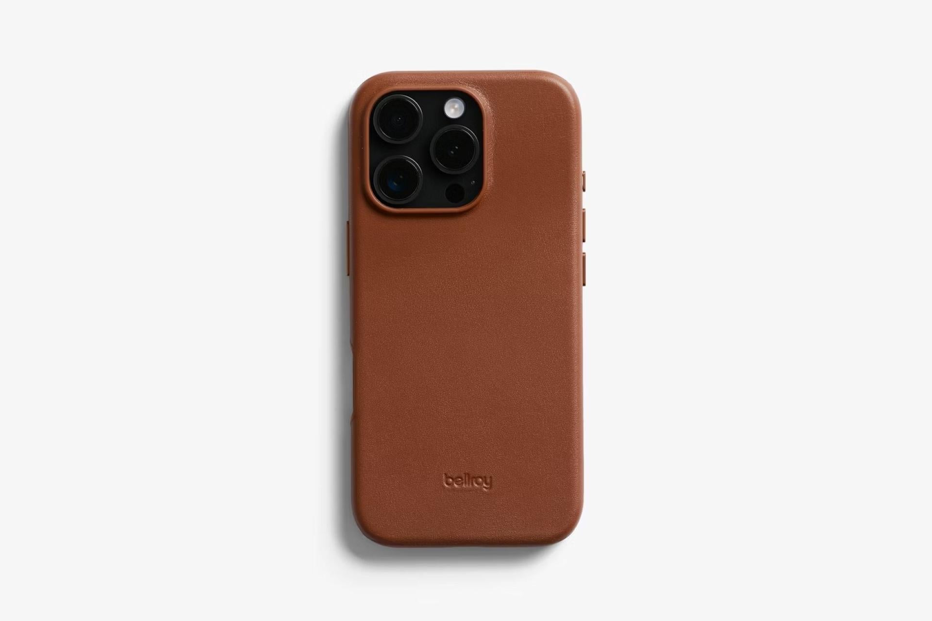 Bellroy Phone Case Handyhülle - 0 card iPhone 16 Pro - Sienna
