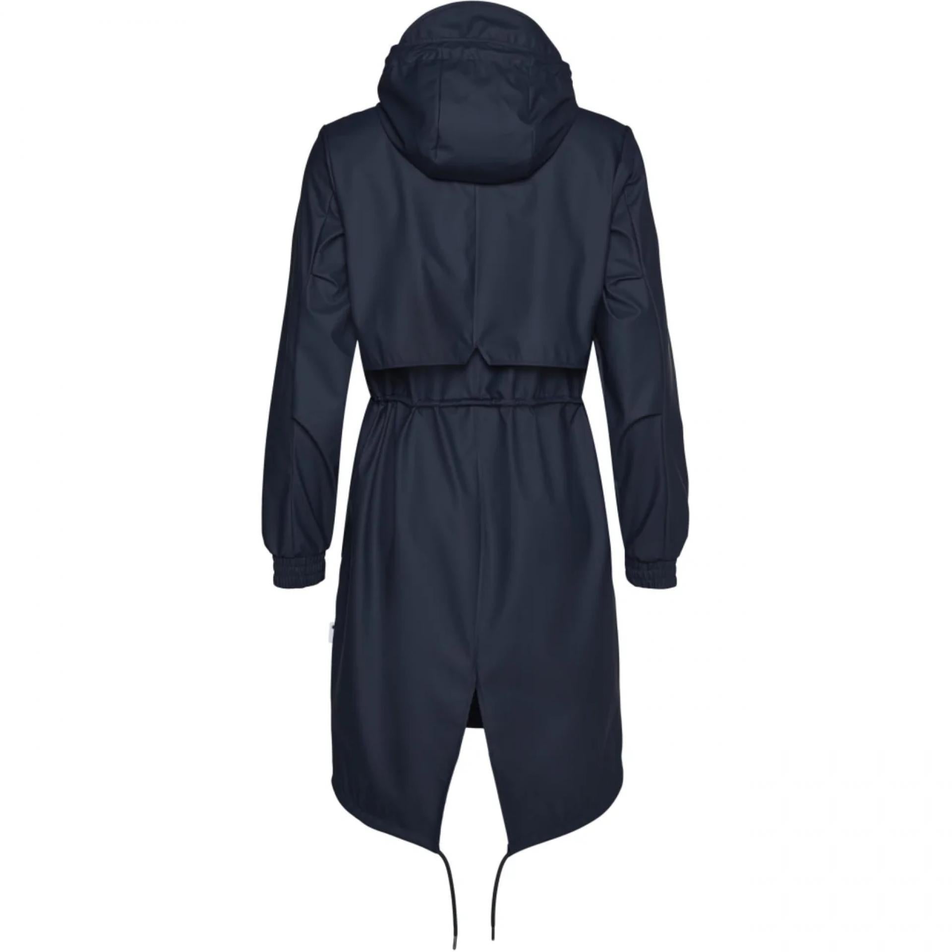 Rains Regenjacke String W Parka Navy - Variante: XL