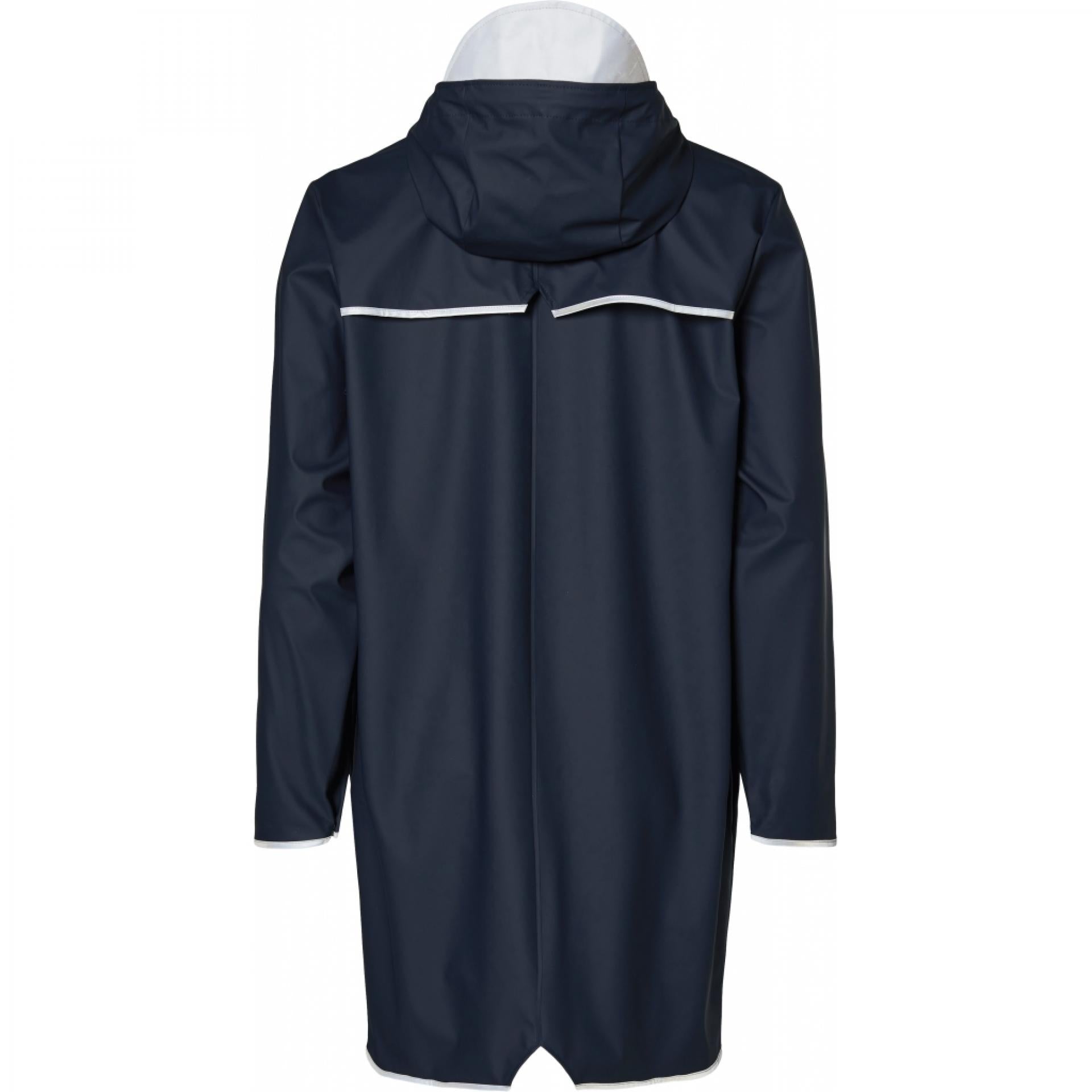 Rains Long Jacket Reflectice Navy Reflective XS