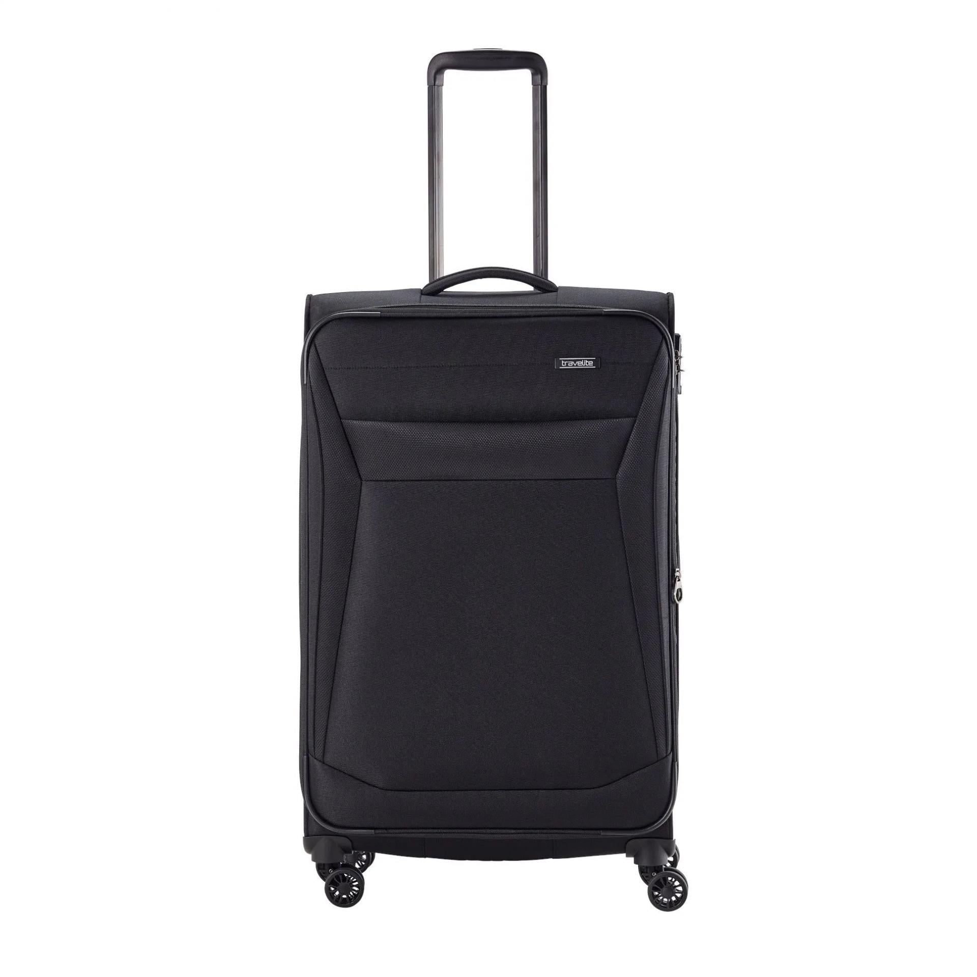 Travelite CHIOS 4w Trolley L Schwarz
