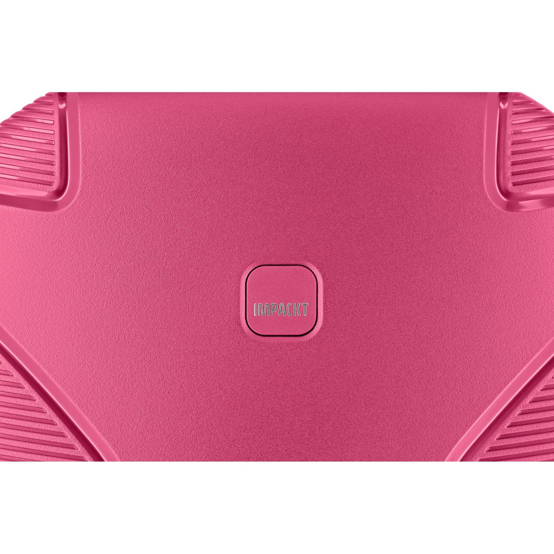 Impackt IP1 4-Rollen Trolley S 55 cm Design: Flora Pink