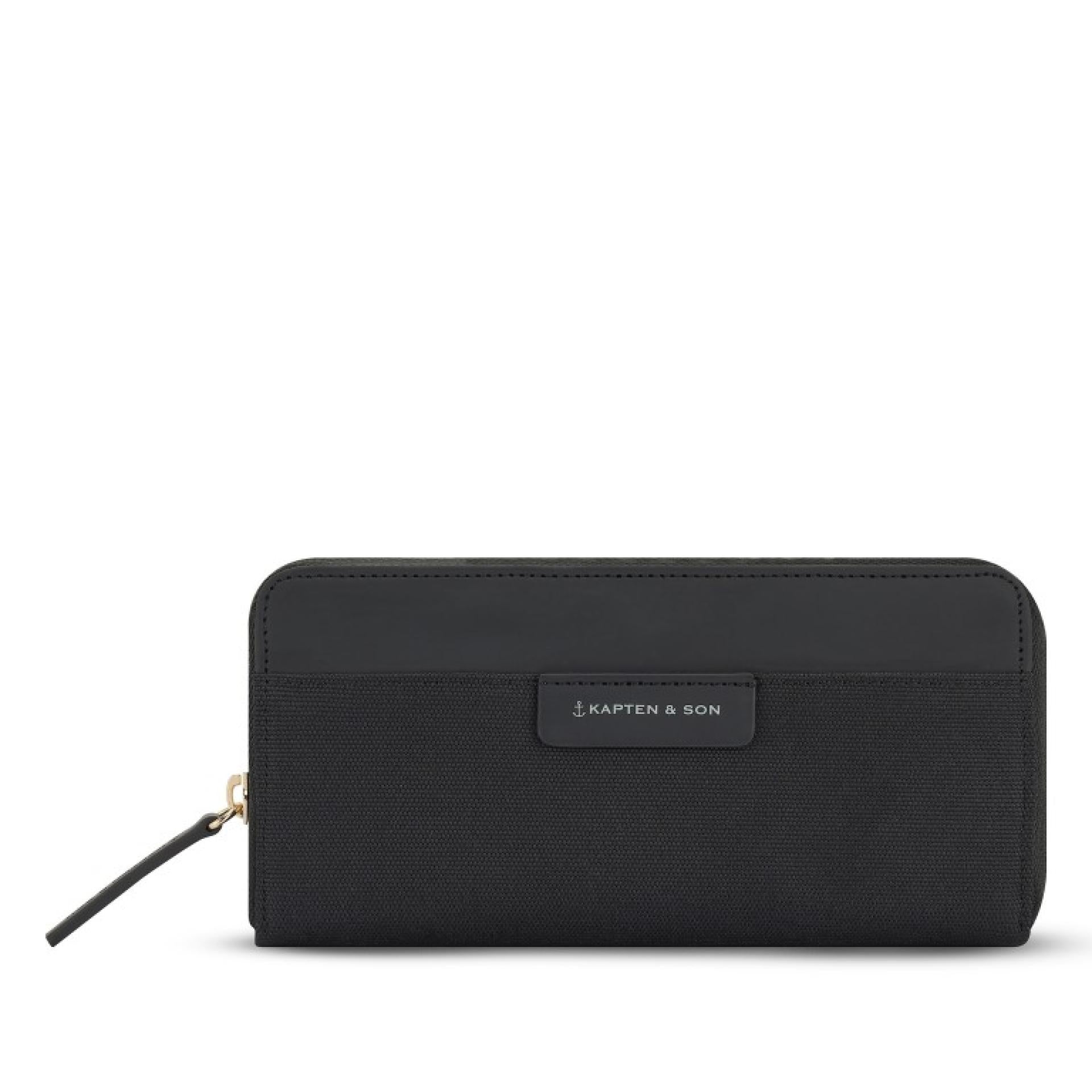 Kapten and Son Bergen Pro Wallet Large All Black