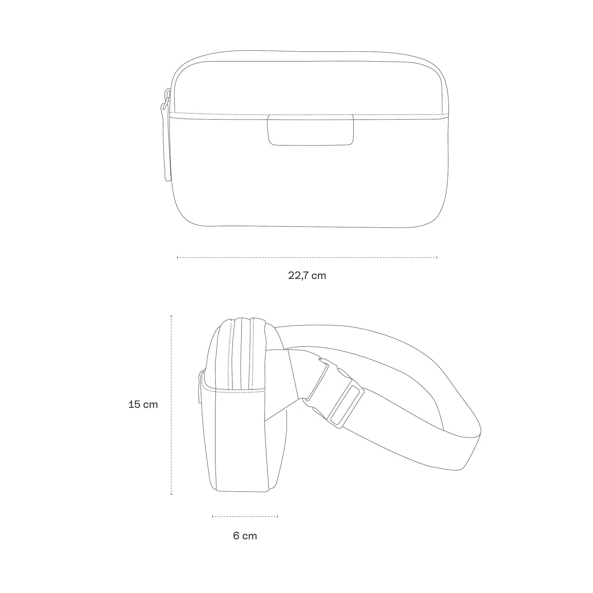 Kapten & Son Bergen Pro Crossbody All black