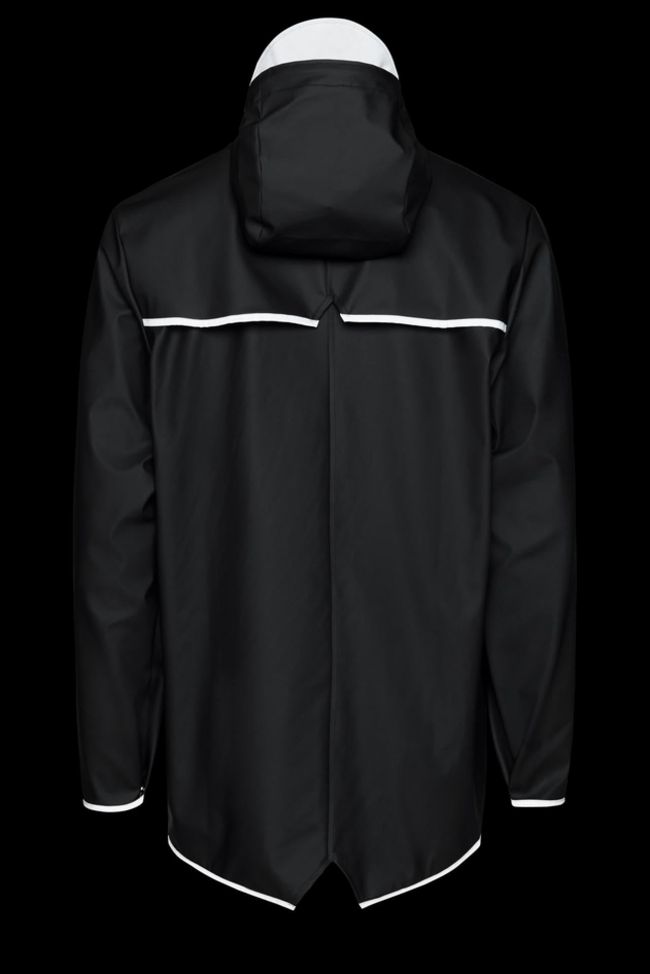 Rains Regenjacke Jacket 1201 XXS/XS Black Reflective