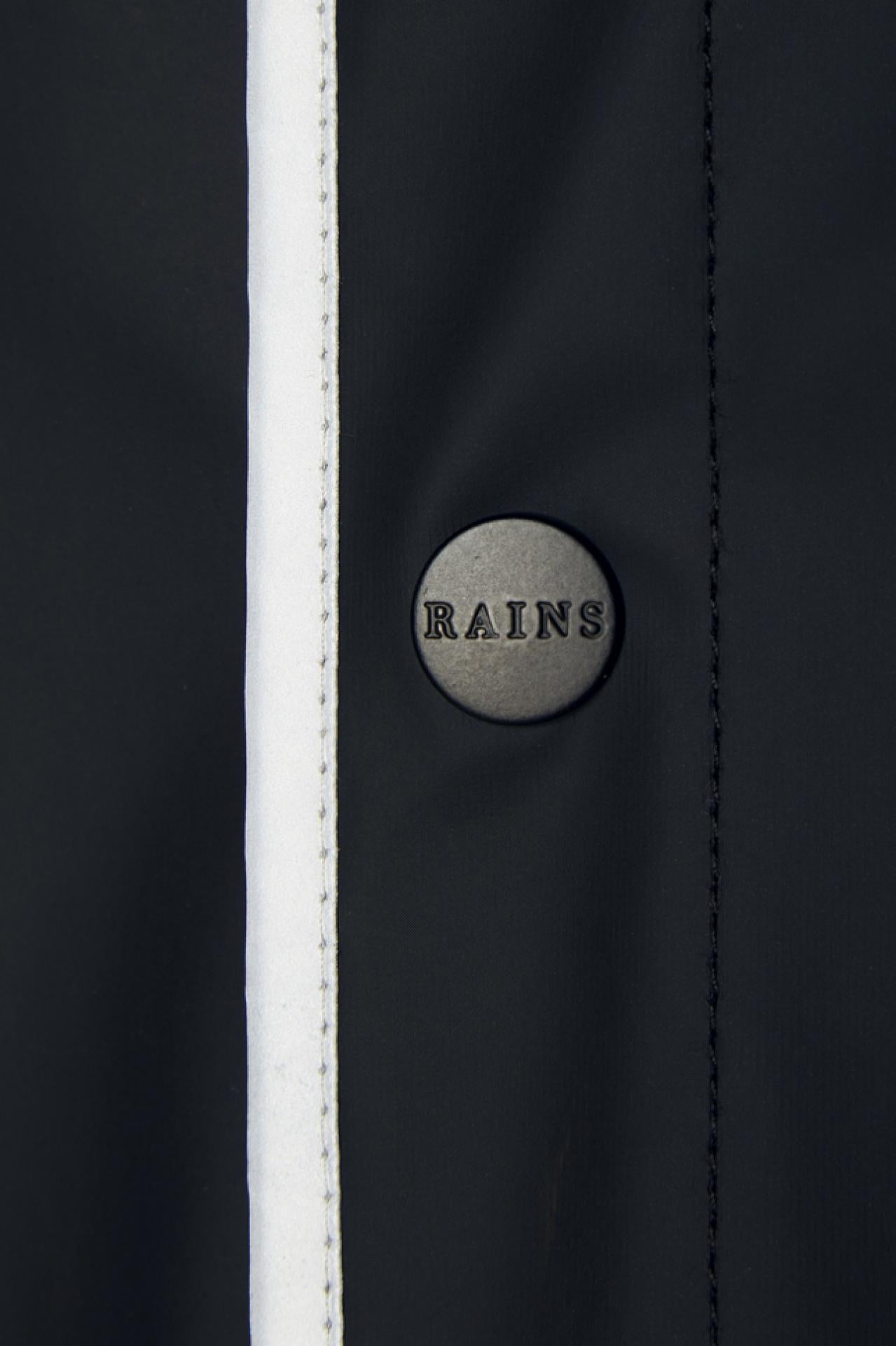 Rains Regenjacke Jacket 1201 XXS/XS Black Reflective
