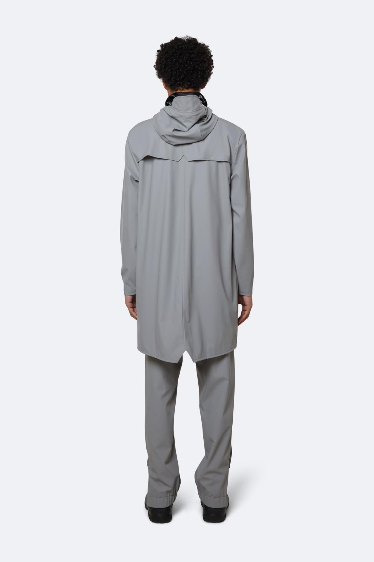 Rains Regenjacke Long Jacket 1202 XXS/XS Rock