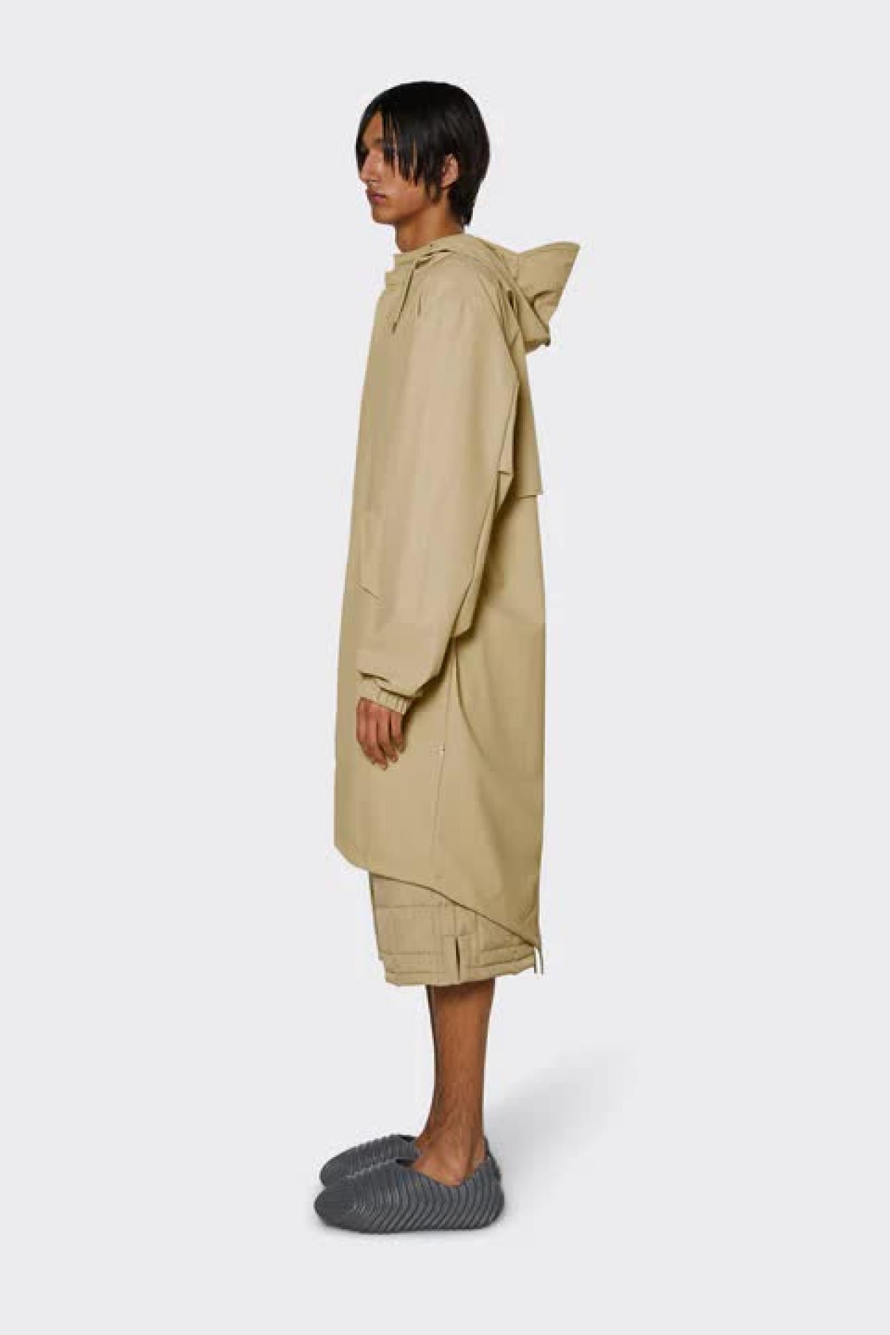 Rains Jacke Fishtail Parka W3 18140-24-L Beige Sand