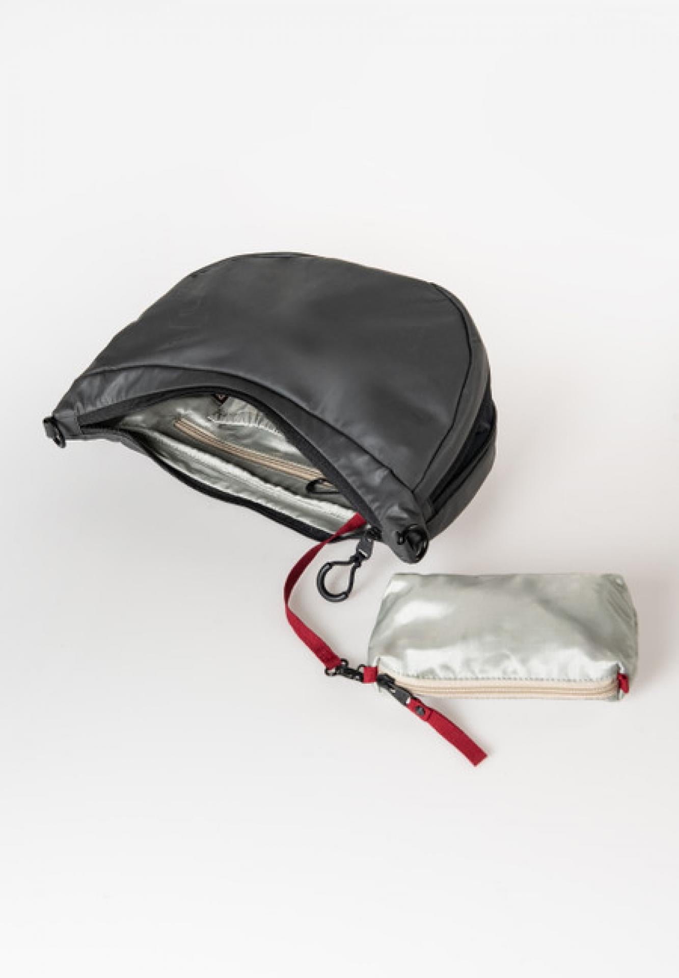 Aunts & Uncles Yoshii RE Halfmoon Bag volcanic ash