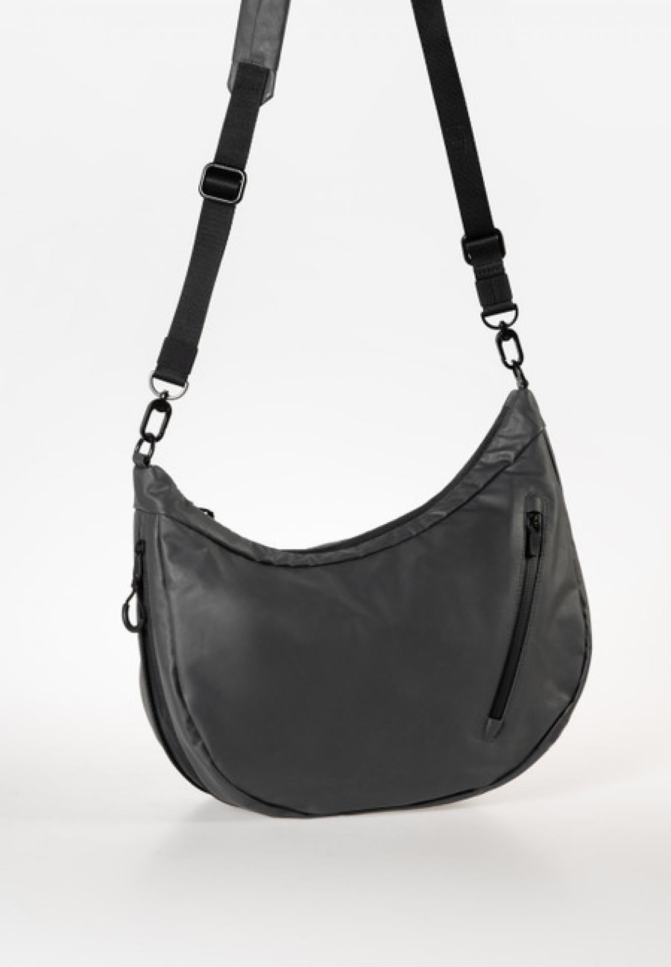 Aunts & Uncles Koyoshi RE Halfmoon Bag volcanic ash