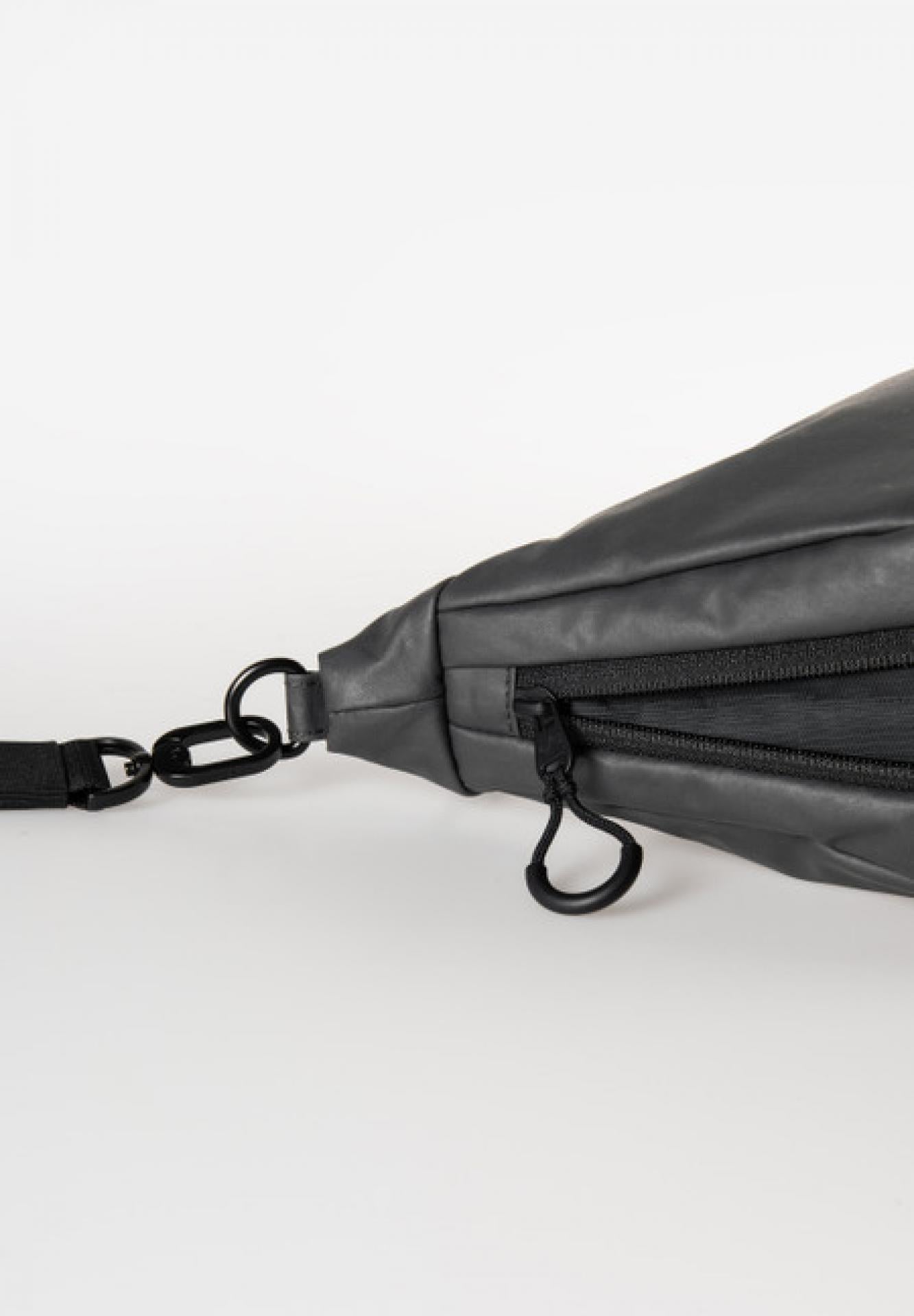 Aunts & Uncles Koyoshi RE Halfmoon Bag volcanic ash