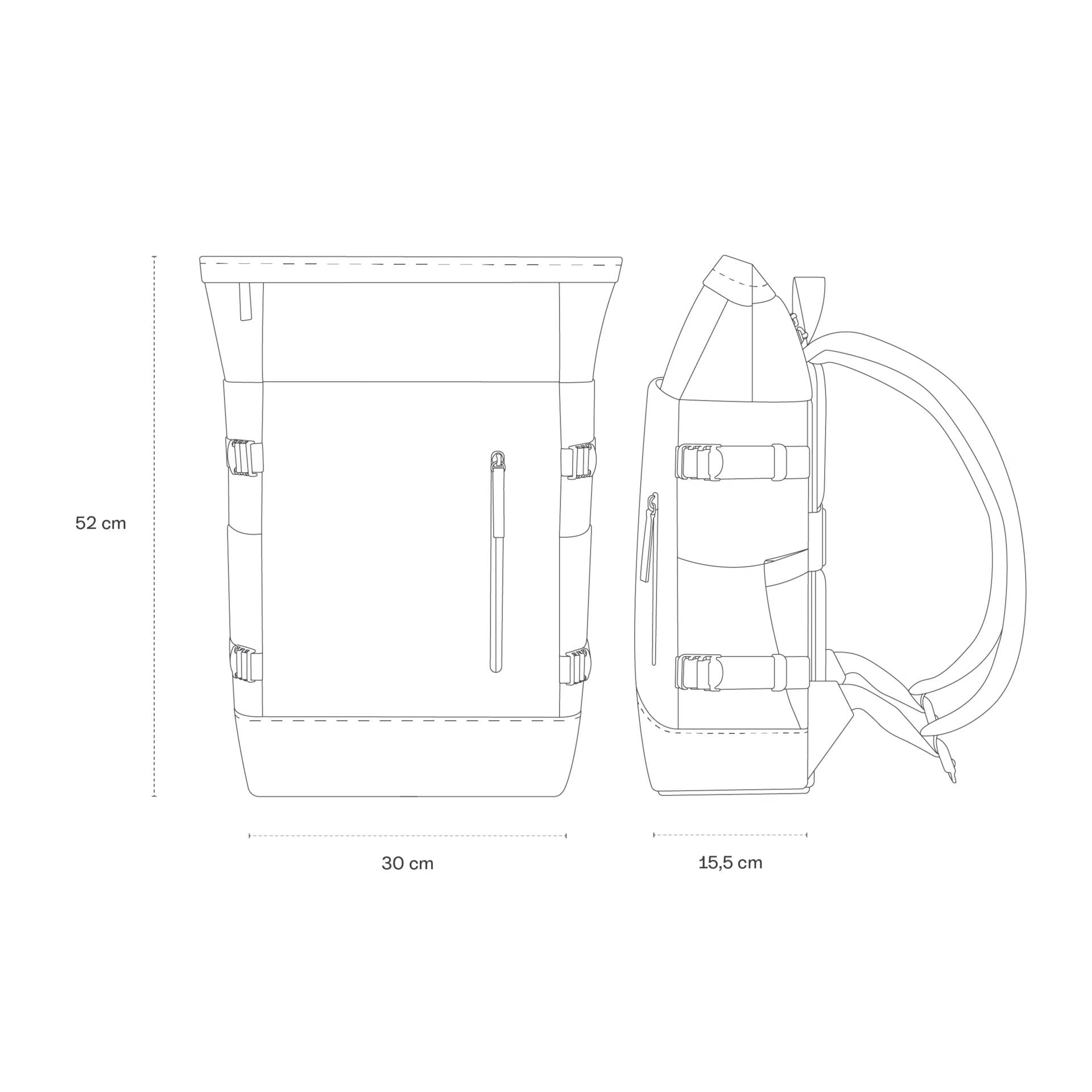 Kapten & Son Rucksack HELSINKI PRO WALNUT