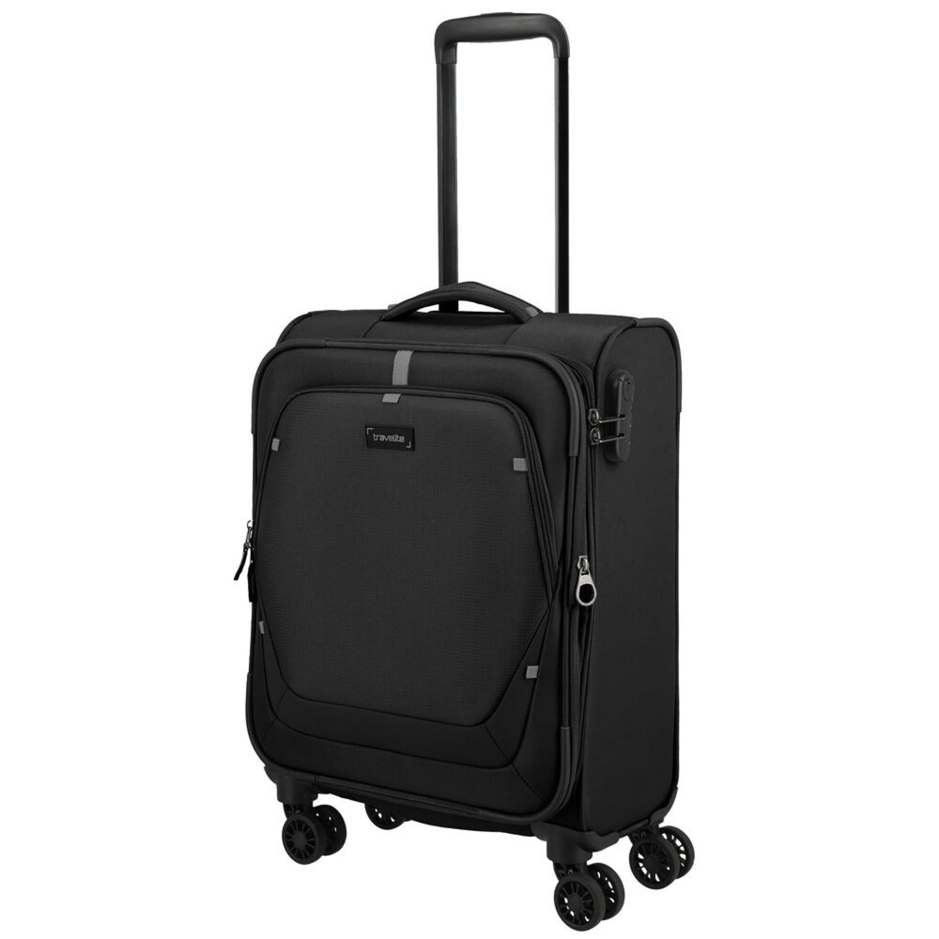 Travelite UMBRIA Trolley 4w S exp. Black