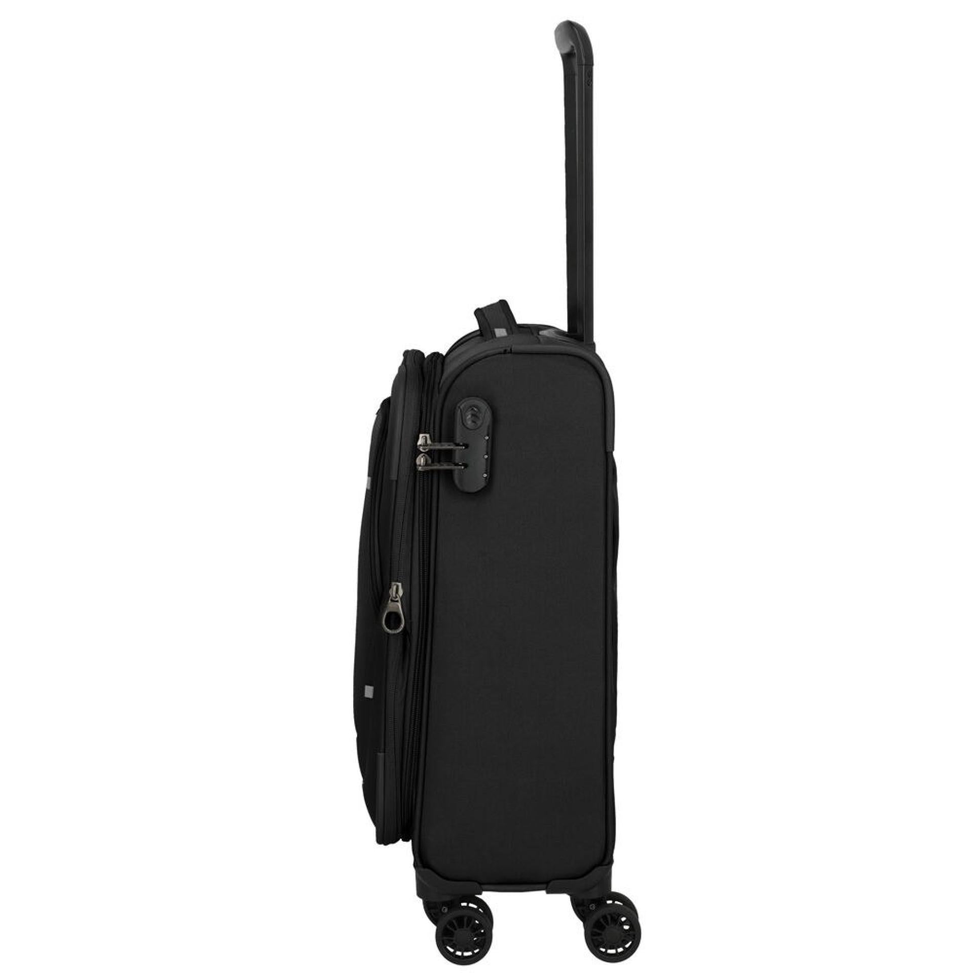 Travelite UMBRIA Trolley 4w S exp. Black