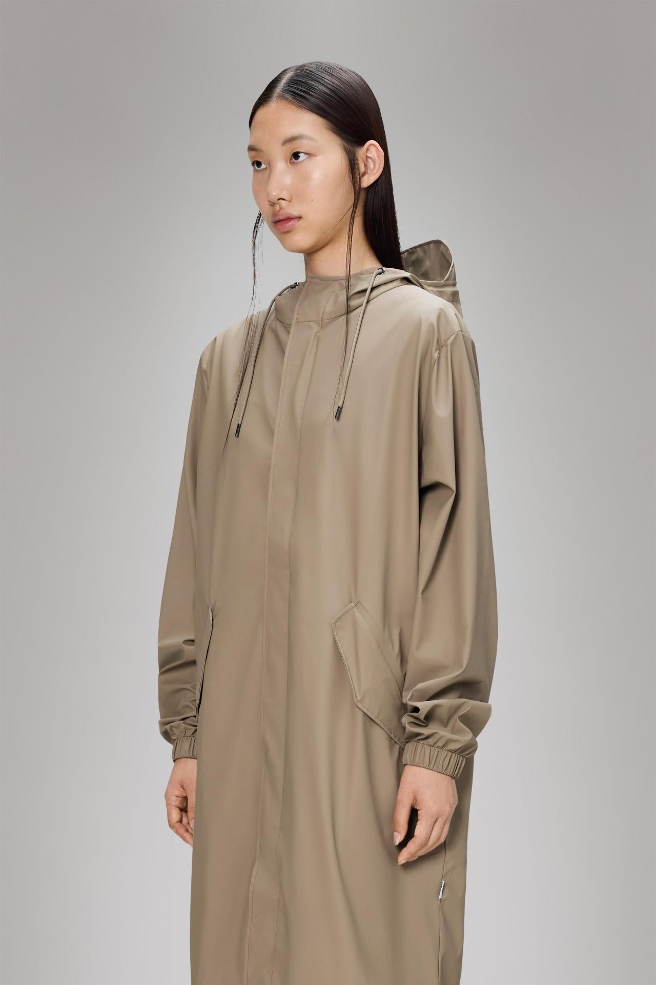 Rains Jacke Fishtail Parka W3 Beige M