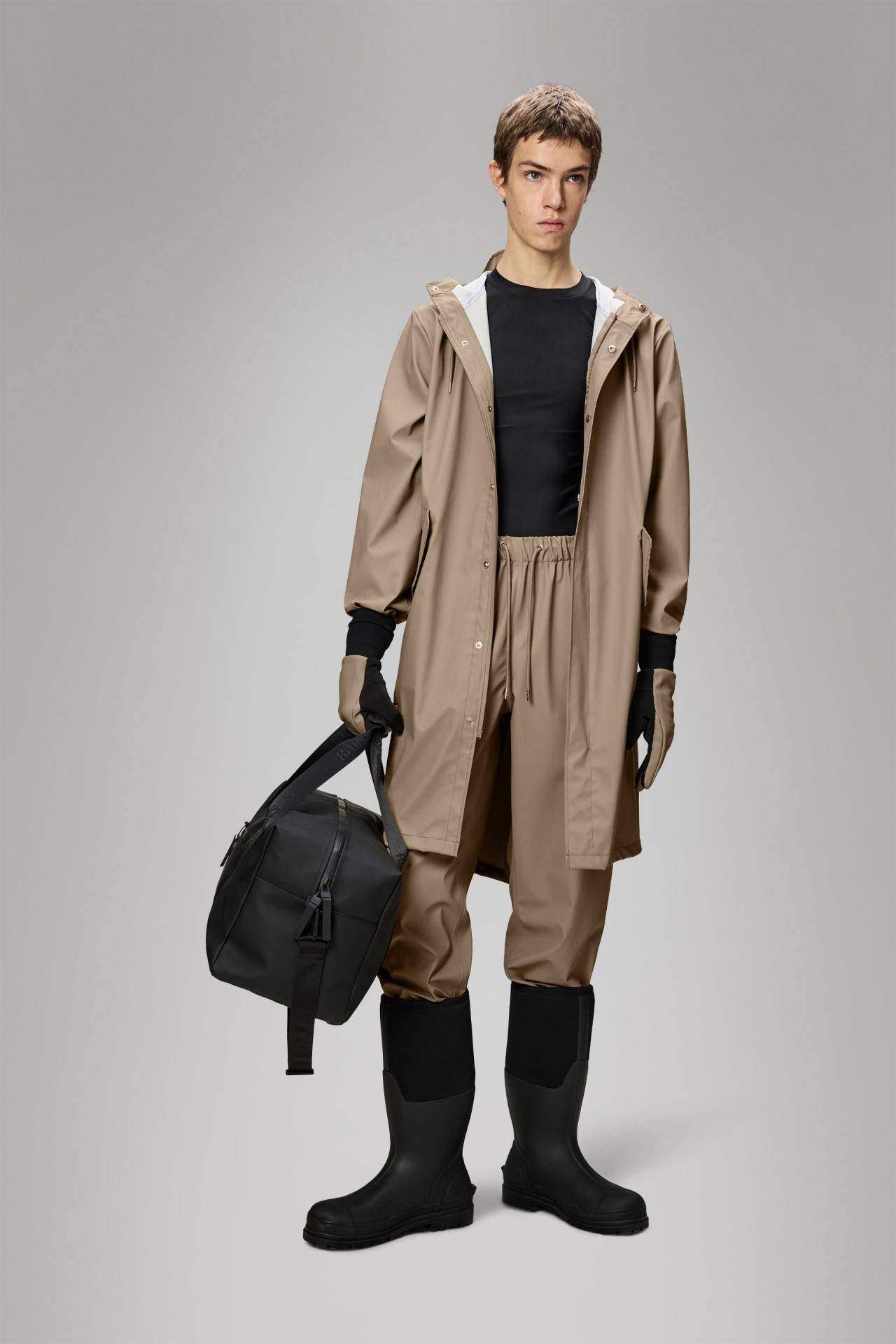 Rains Jacke Fishtail Parka W3 Beige M