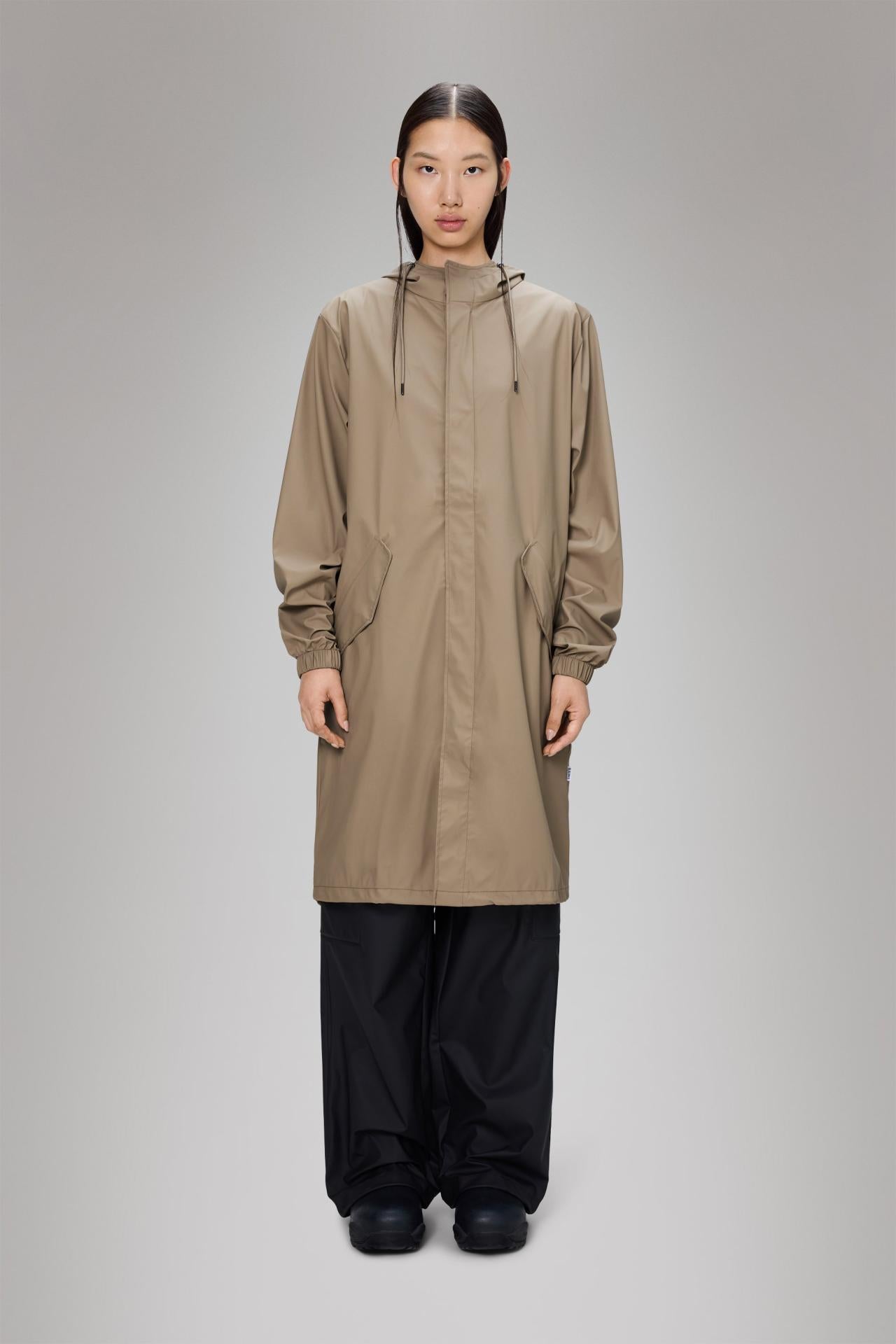Rains Jacke Fishtail Parka W3 Beige M