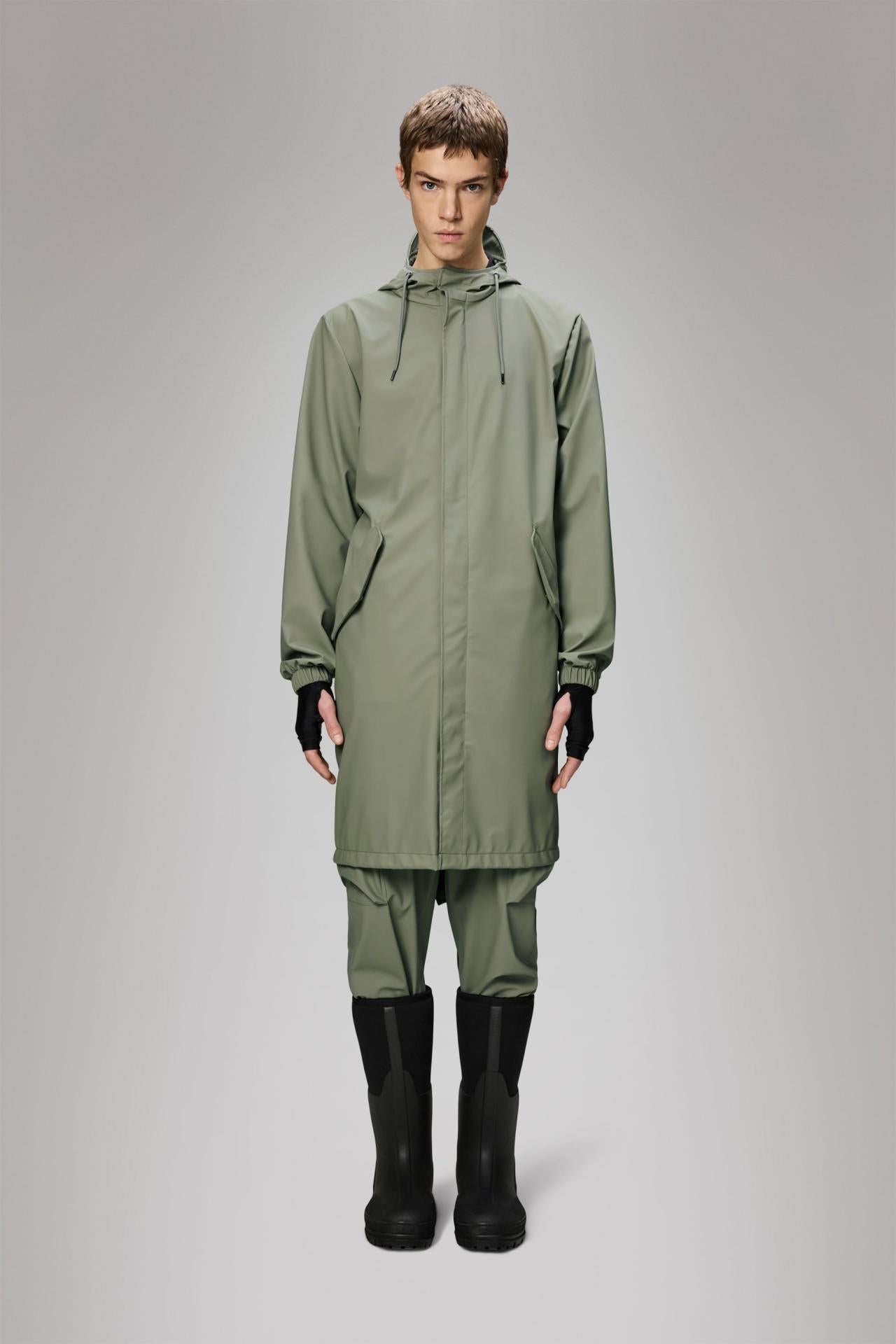 Rains Jacke Fishtail Parka W3 Drift M