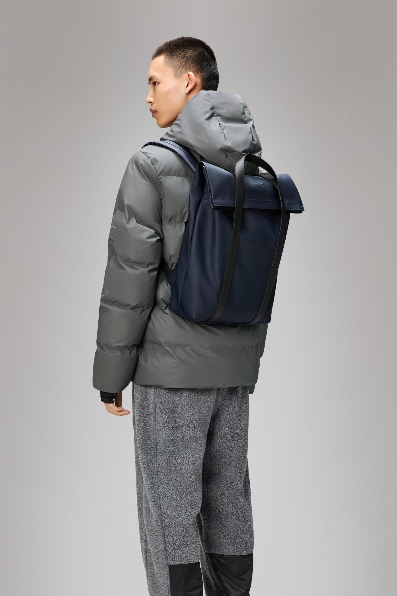 Rains Rucksack 2 Way Tote Rucksack W3 Navy