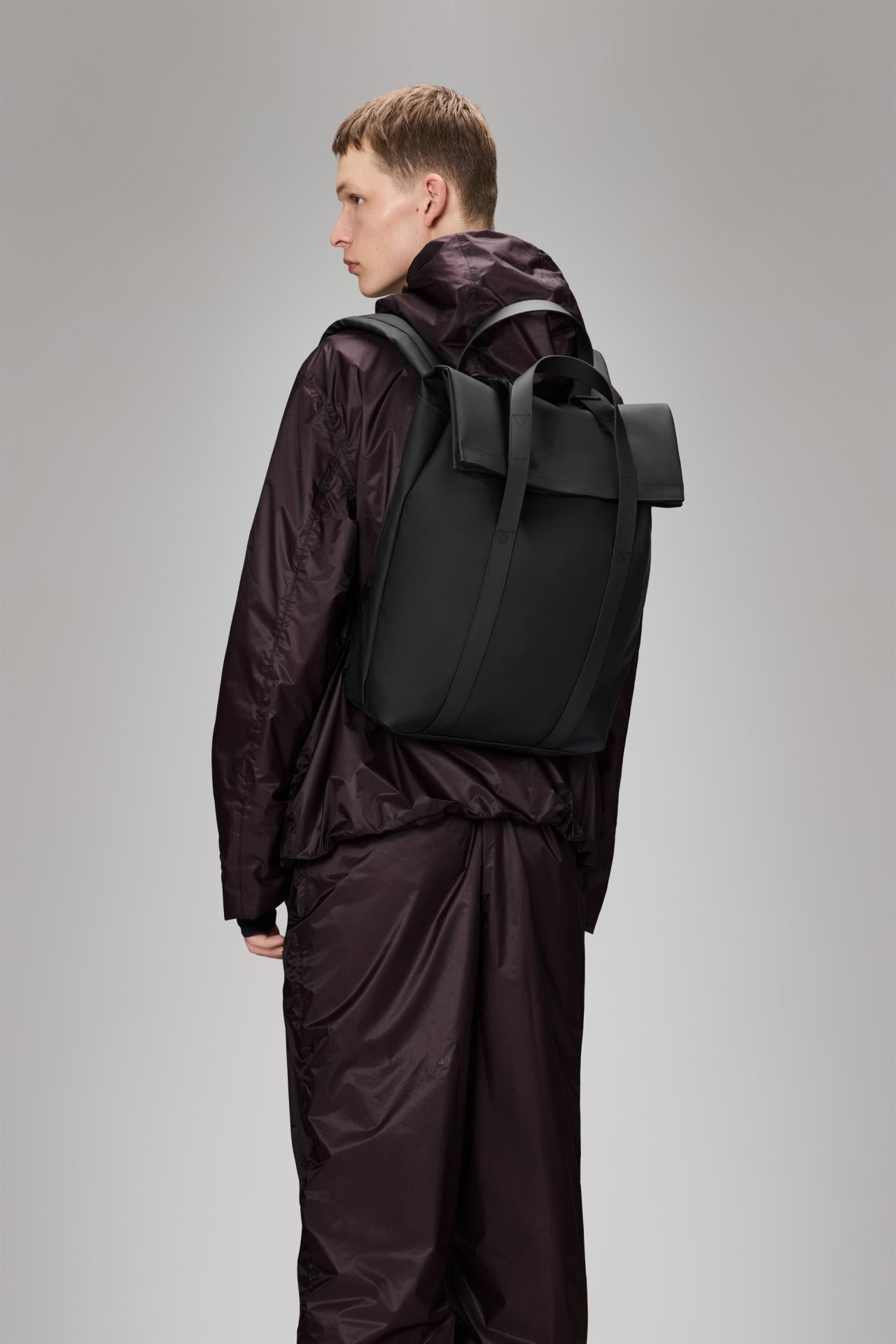 Rains Rucksack 2 Way Tote Rucksack W3 Black