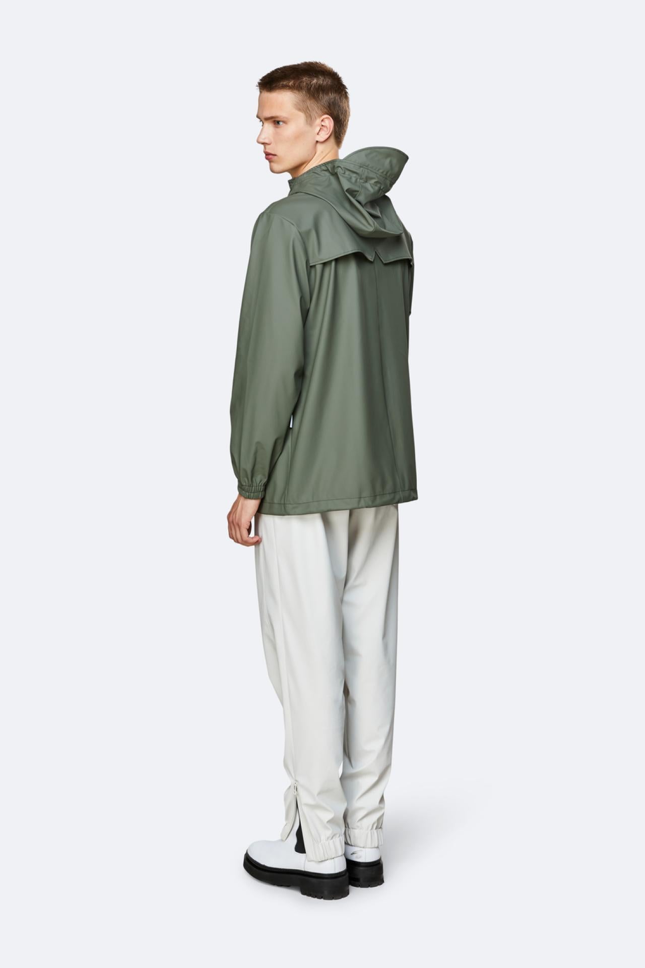 Rains Regenjacke Storm Breaker 1837 Olive - Größe: XS/S