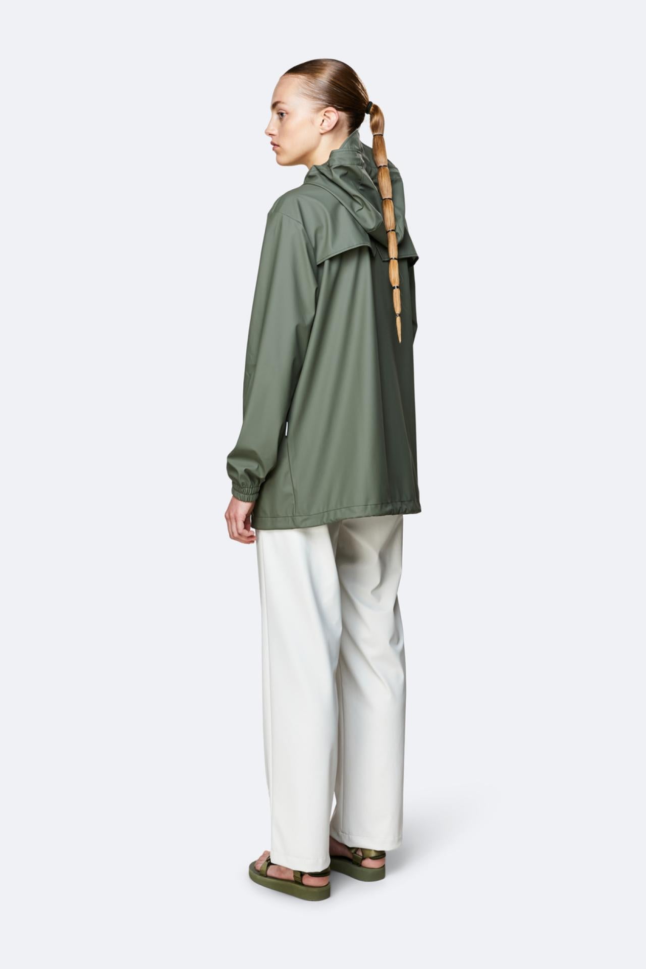 Rains Regenjacke Storm Breaker 1837 Olive - Größe: XS/S