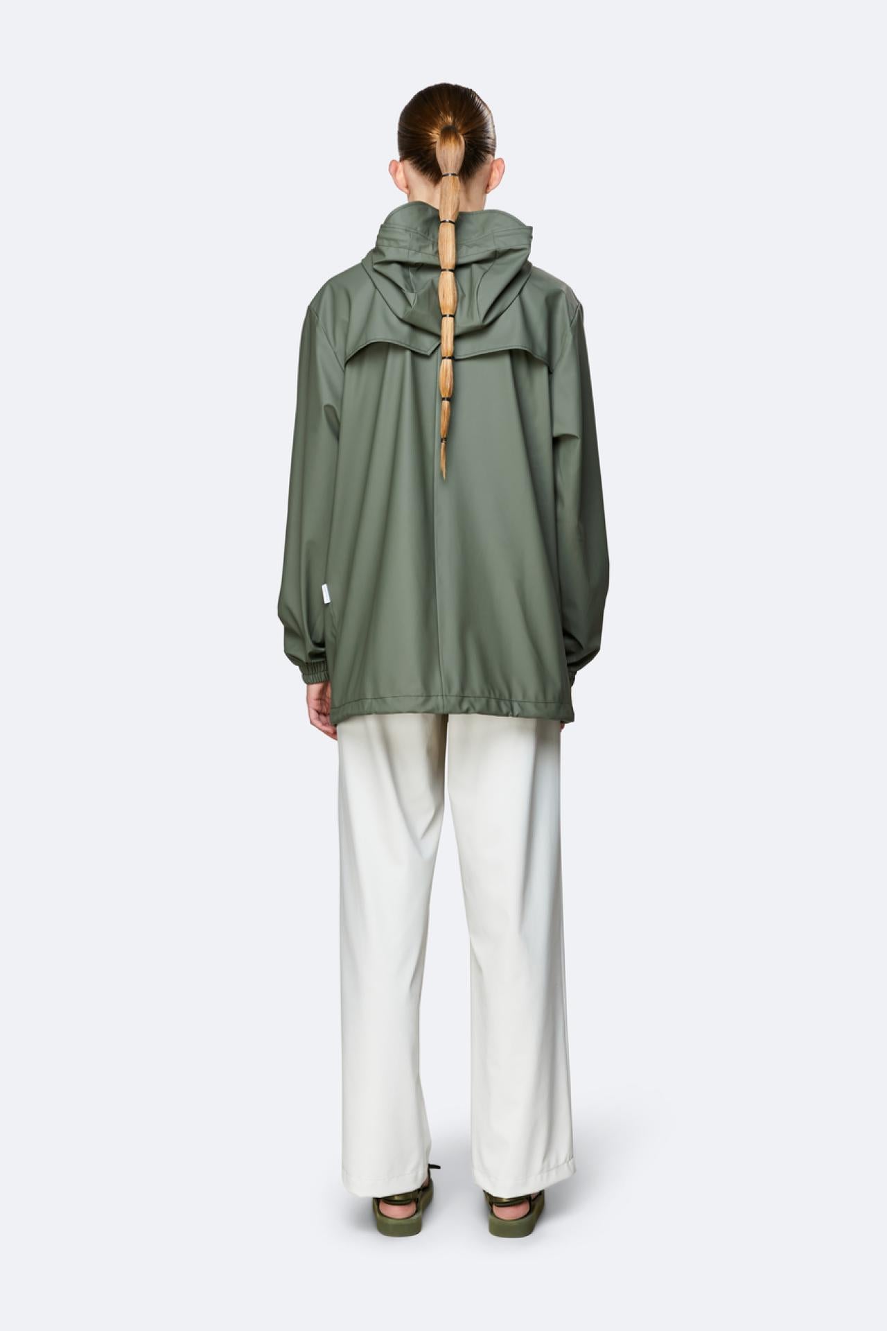 Rains Regenjacke Storm Breaker 1837 Olive - Größe: XS/S