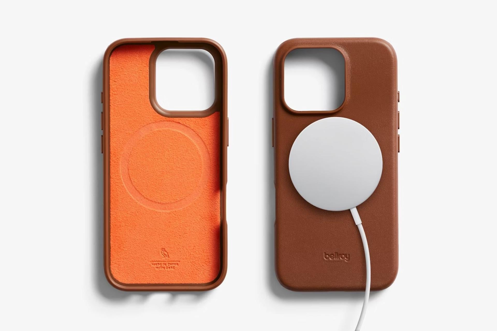 Bellroy Phone Case Handyhülle - 0 card iPhone 16 Pro - Sienna