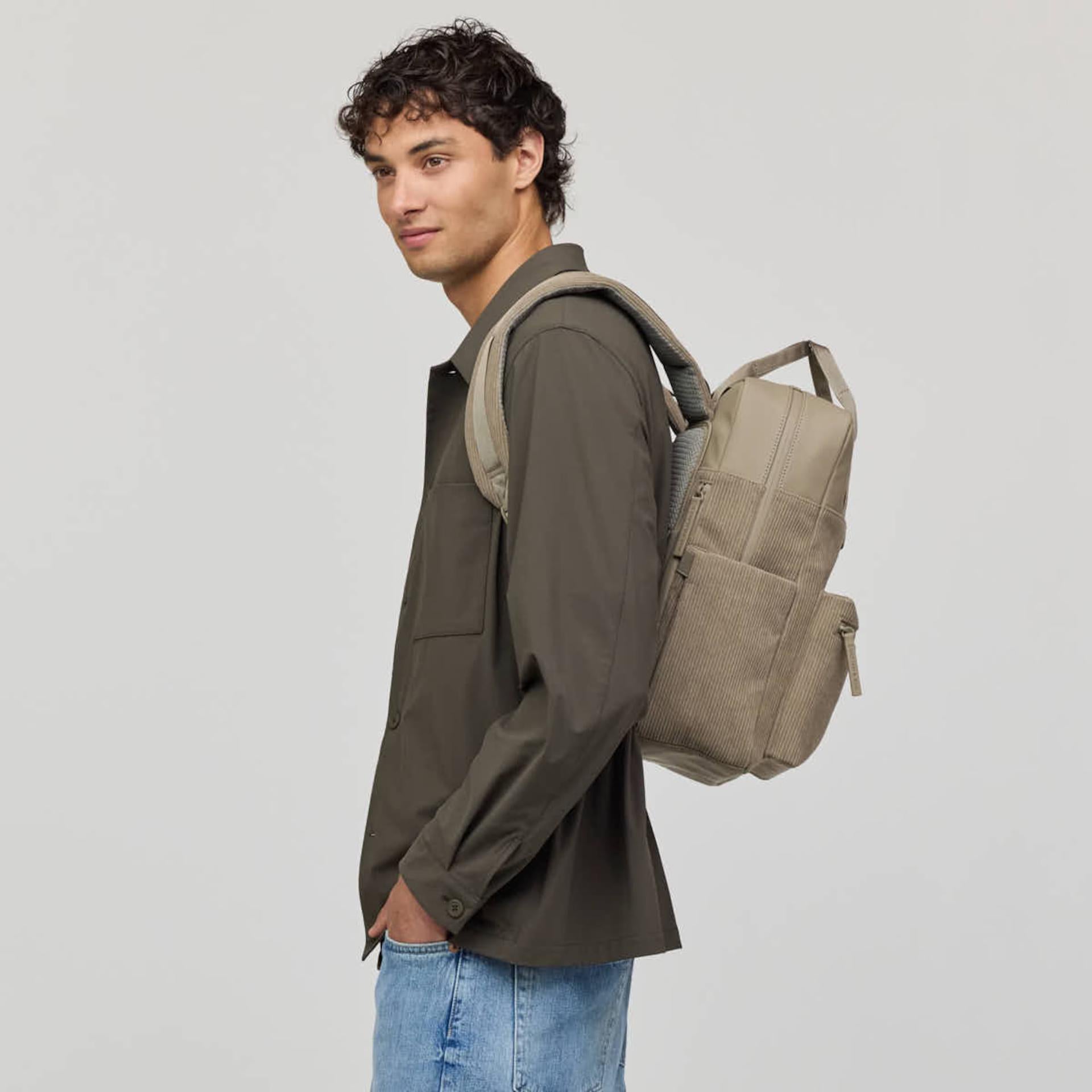Kapten& Son Bergen Pro Rucksack Cord Dusty Khaki