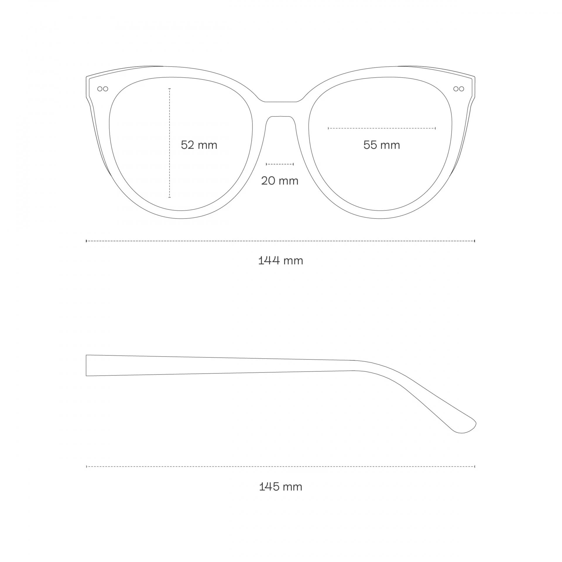 Kapten and Son Sonnenbrille Manhattan Crystal Tortoise Brown