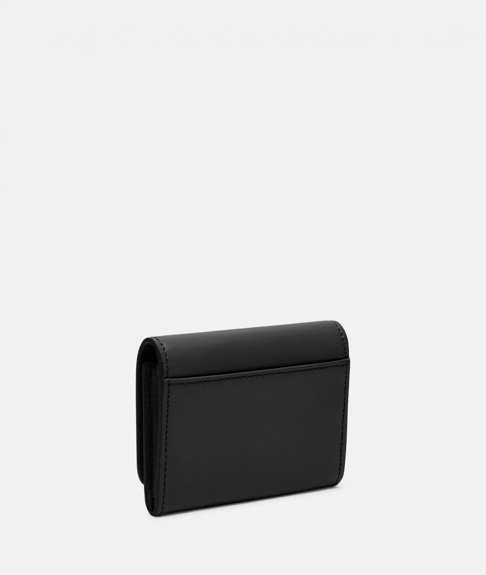 Liebeskind Berlin EZRA 2 CALF OPTIC GELDBEUTEL Leder Grau Schwarz