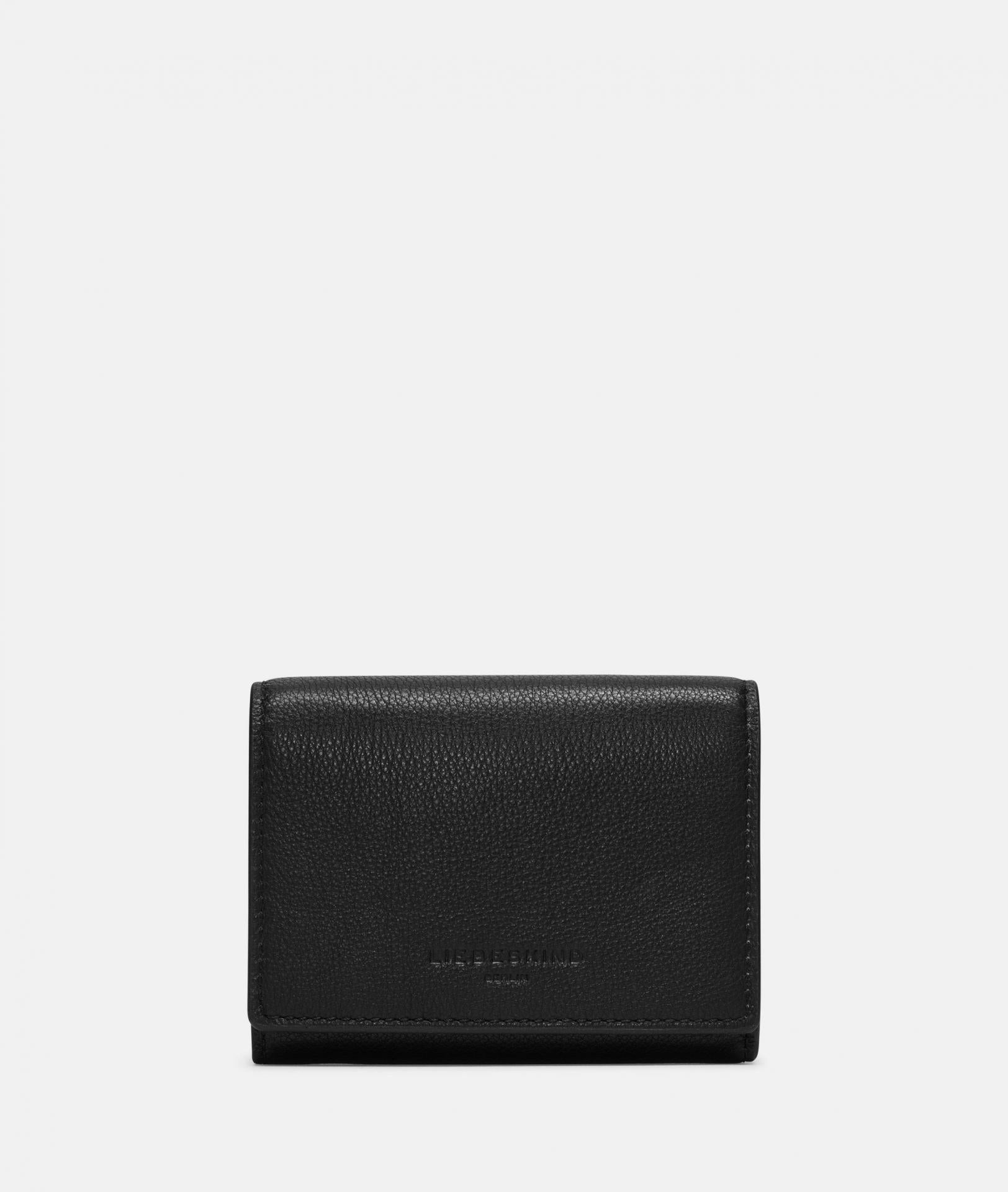 Liebeskind Berlin EZRA 2 CALF OPTIC GELDBEUTEL Leder Grau Schwarz