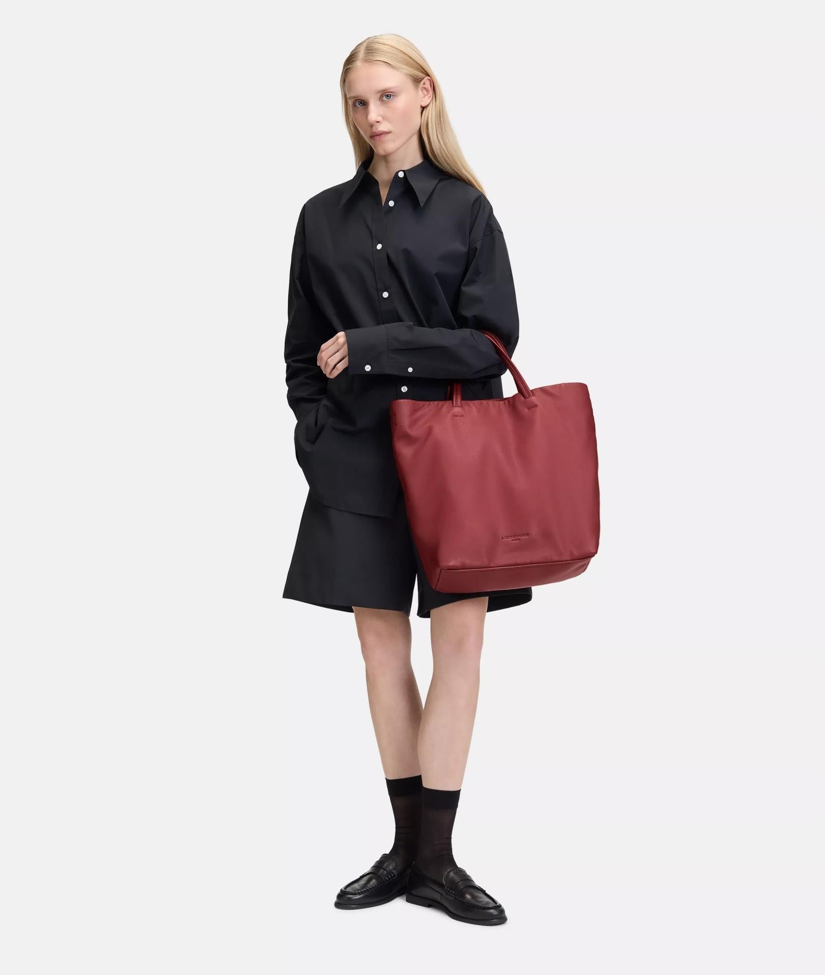 Liebeskind Hera Tote L Großer Shopper chilirot