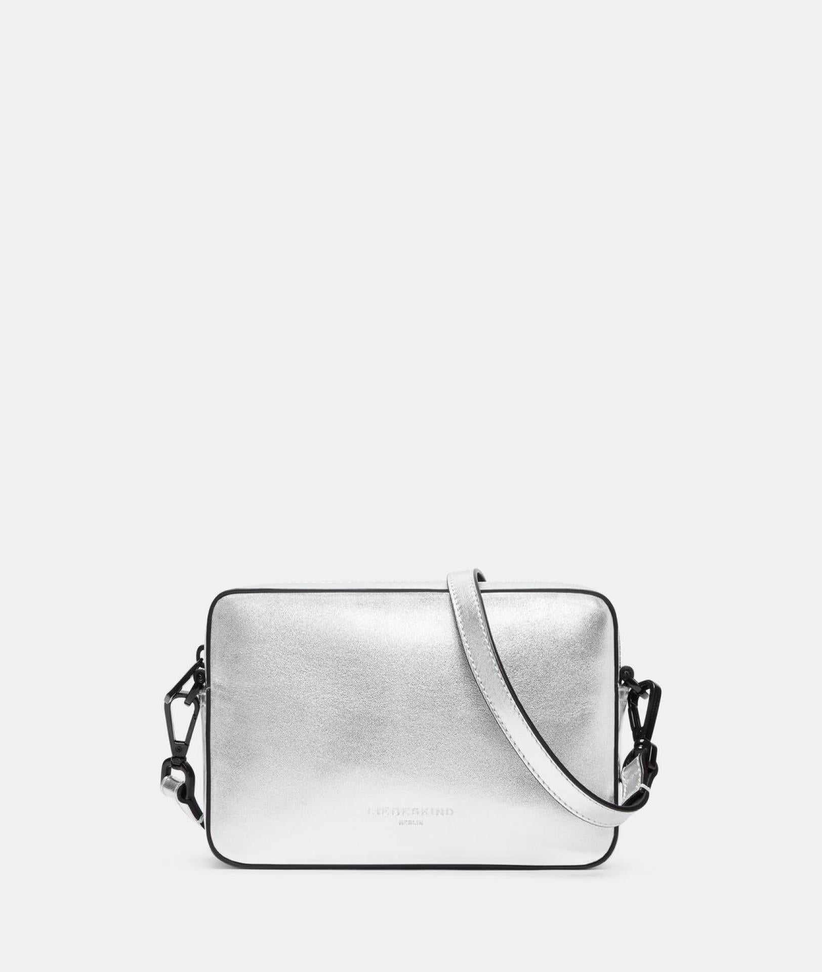 Liebeskind Berlin Crossbody Hilla Camera Bag S Silber Schafsleder