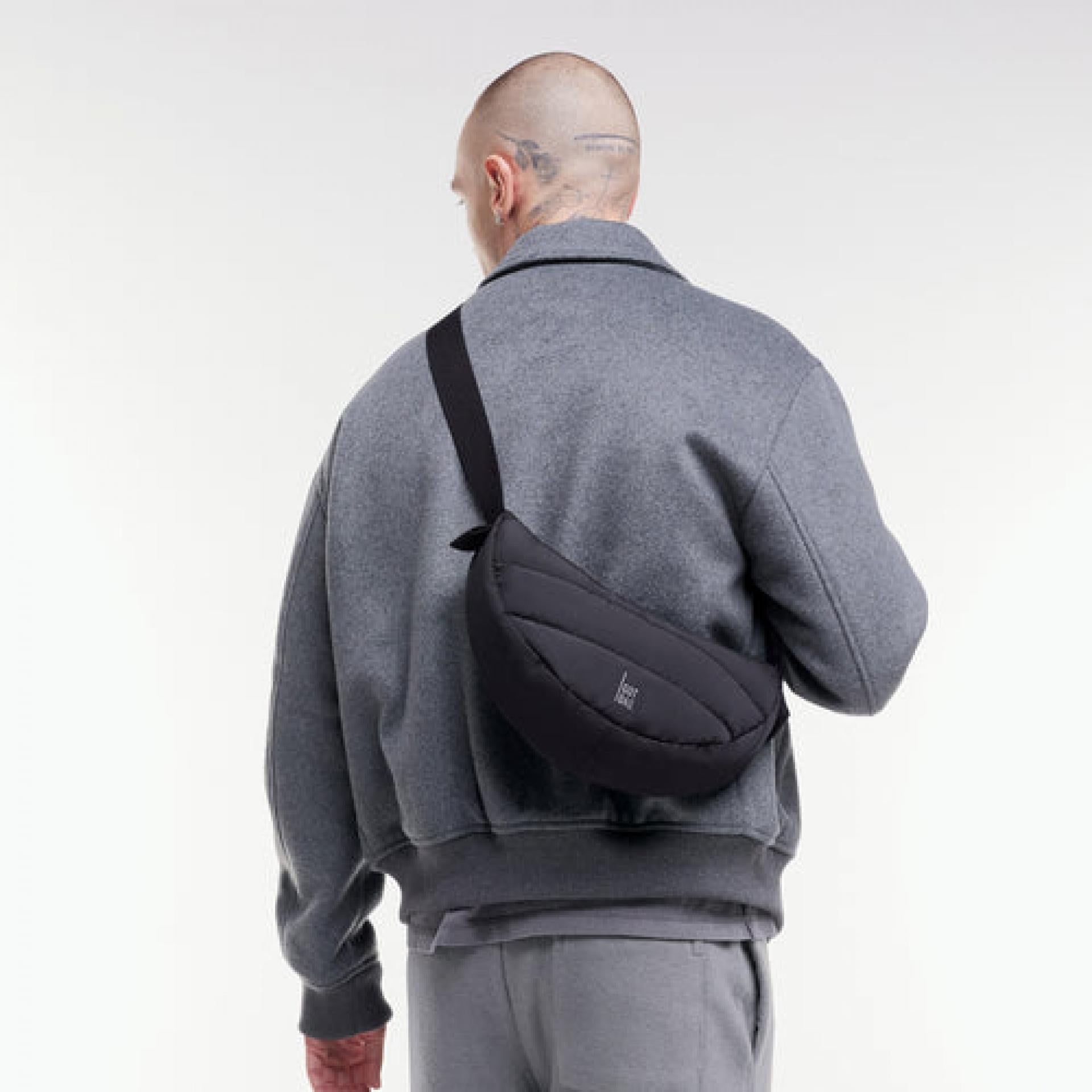 Got Bag PUFFER MOON BAG SMALL Monochrome Black