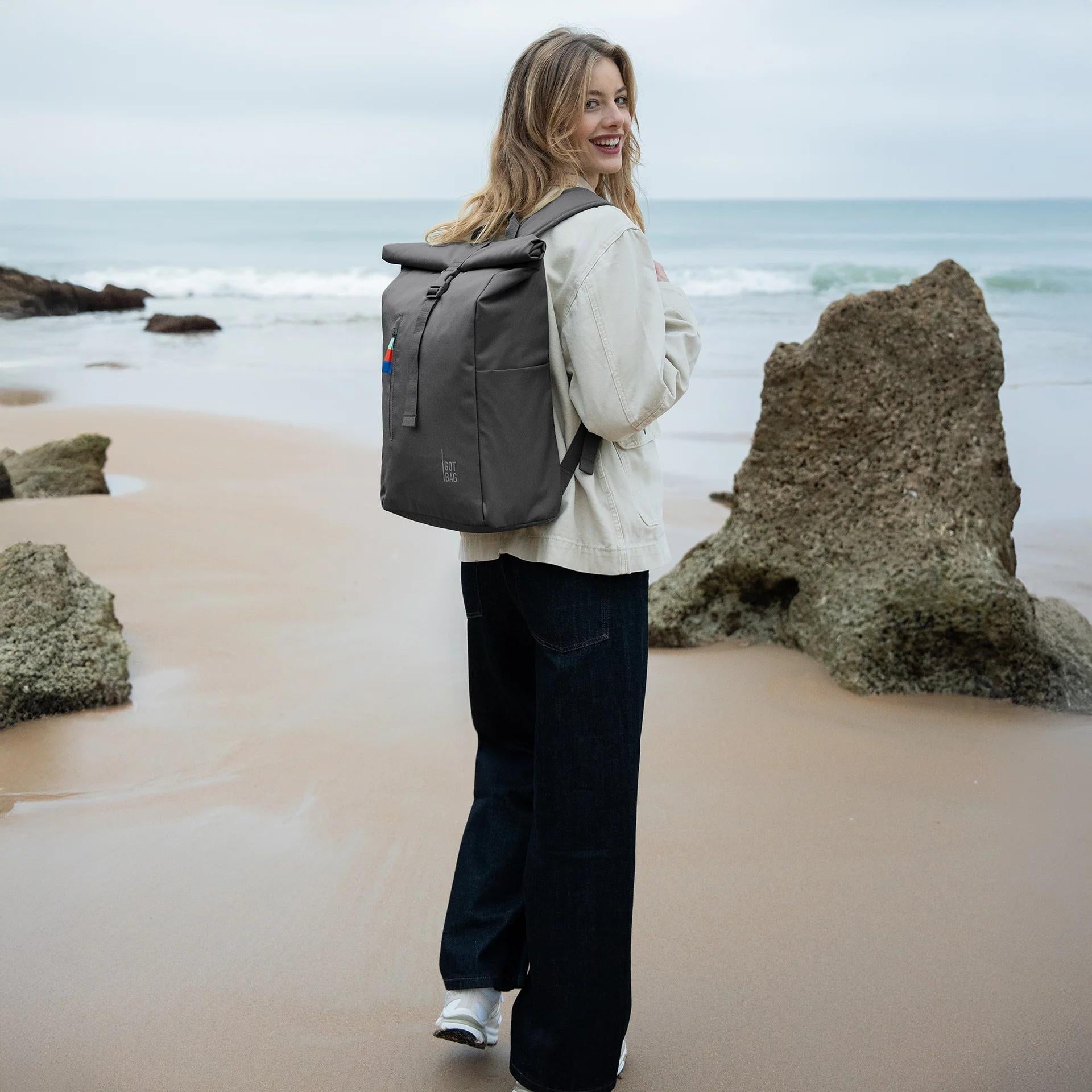 Got Bag Rolltop Rucksack easy 20-31 Liter Classic SHARK