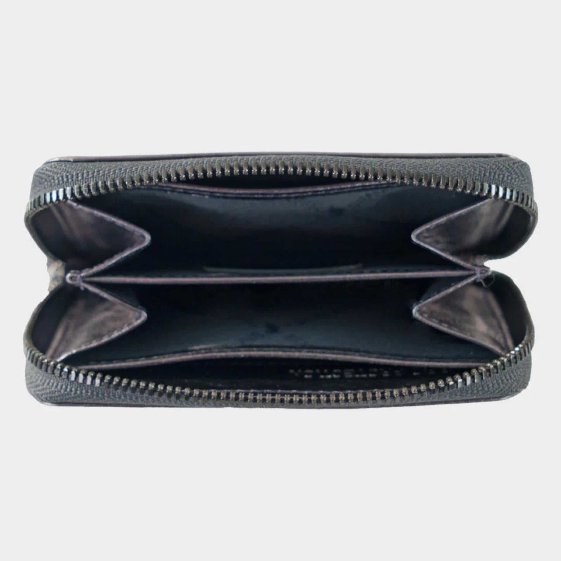 Braun Büffel Ruby RFID Mini Geldbörse Silber