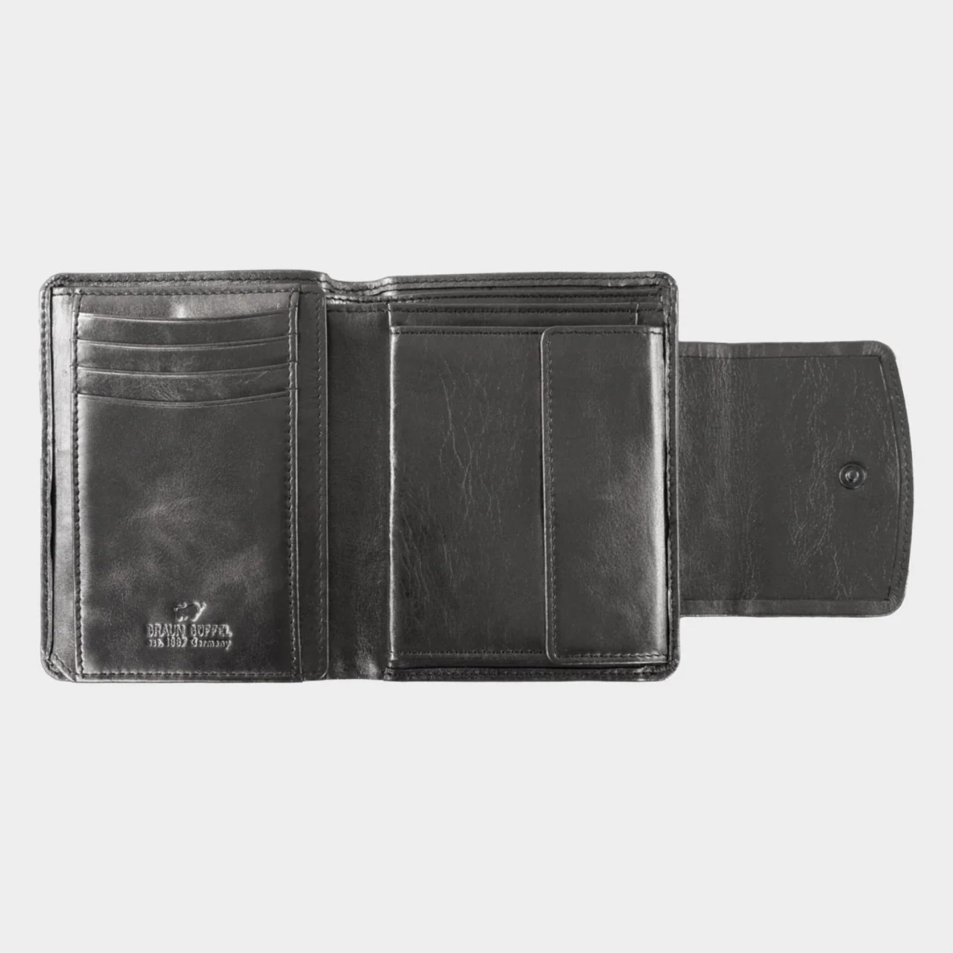 Braun Büffel Ruby RFID Geldbörse M 8CS Silber