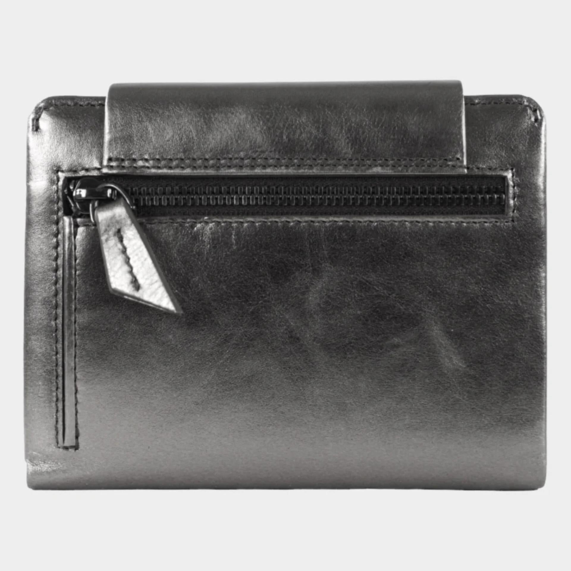 Braun Büffel Ruby RFID Geldbörse M 8CS Silber