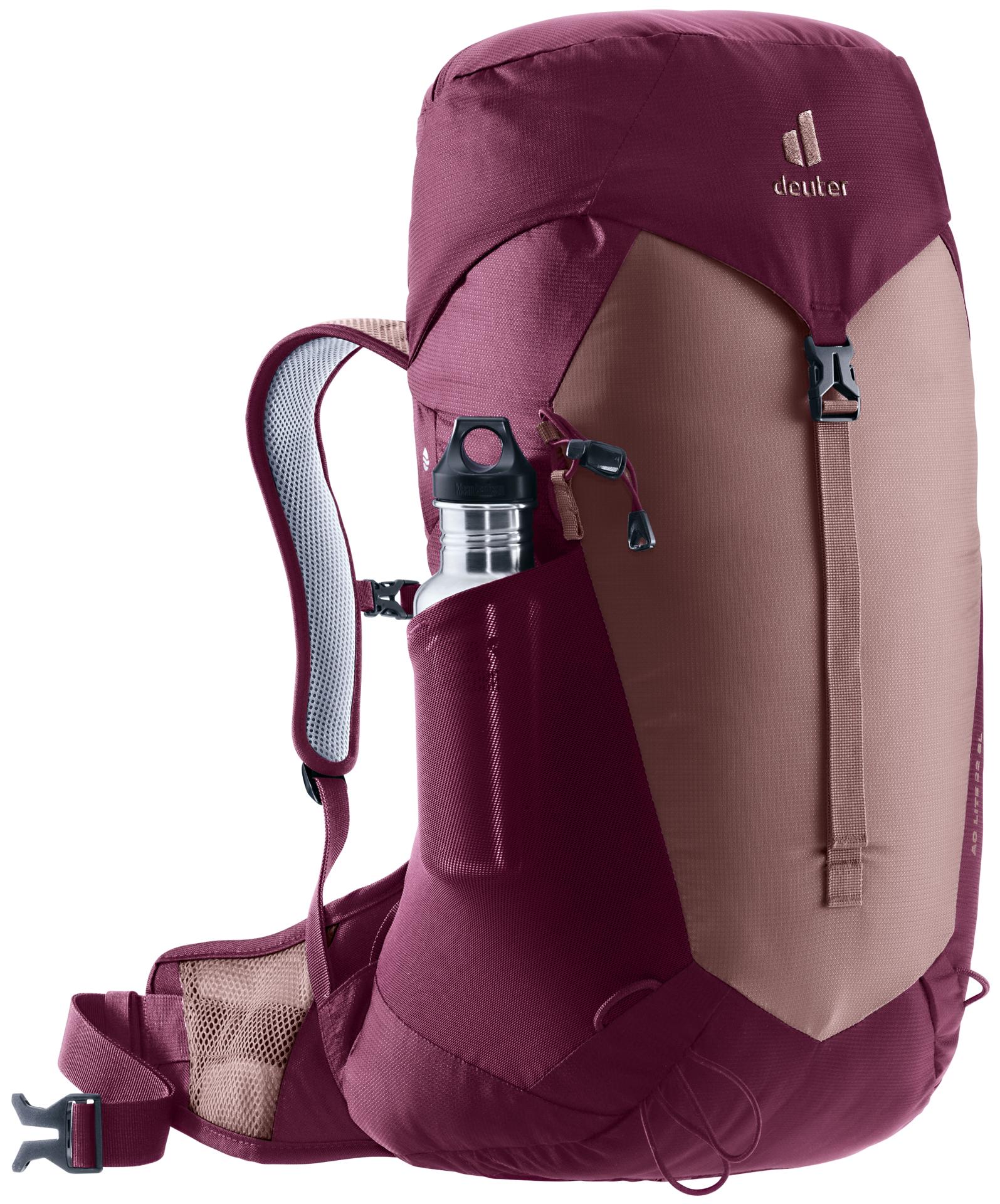 Deuter AC Lite 22 SL Wanderrucksack Farbe ashrose-cassis
