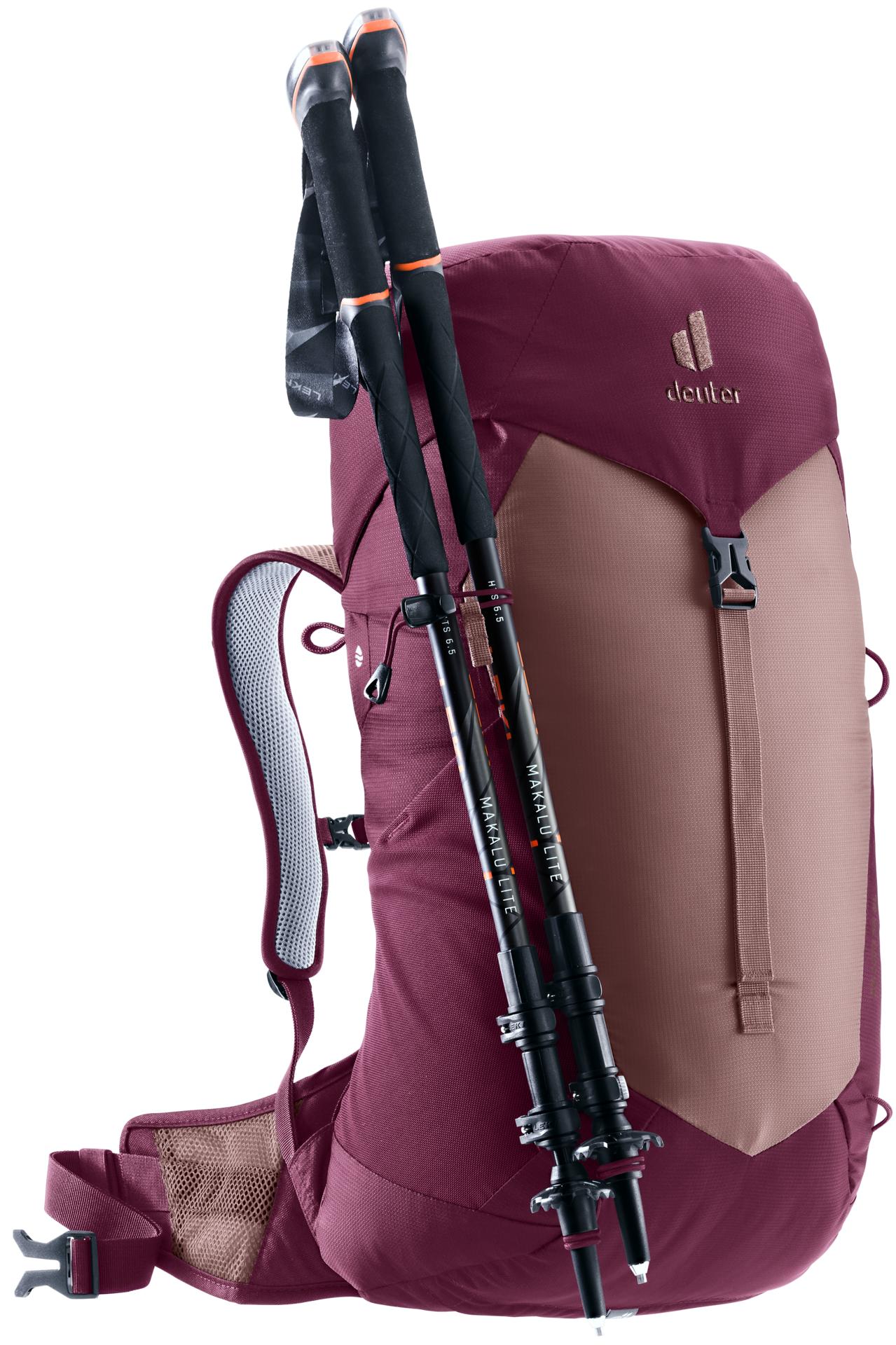 Deuter AC Lite 22 SL Wanderrucksack Farbe ashrose-cassis