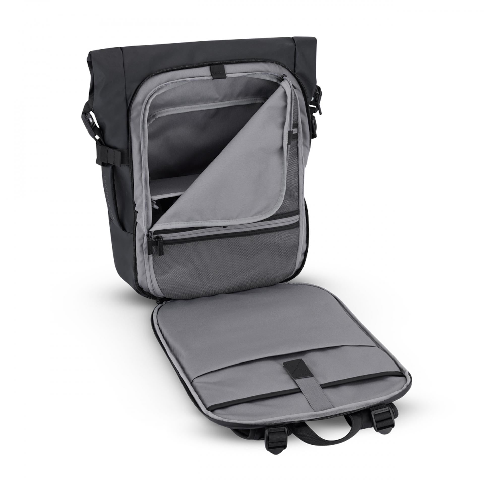 Kapten and Son Rucksack LISBON ALL BLACK