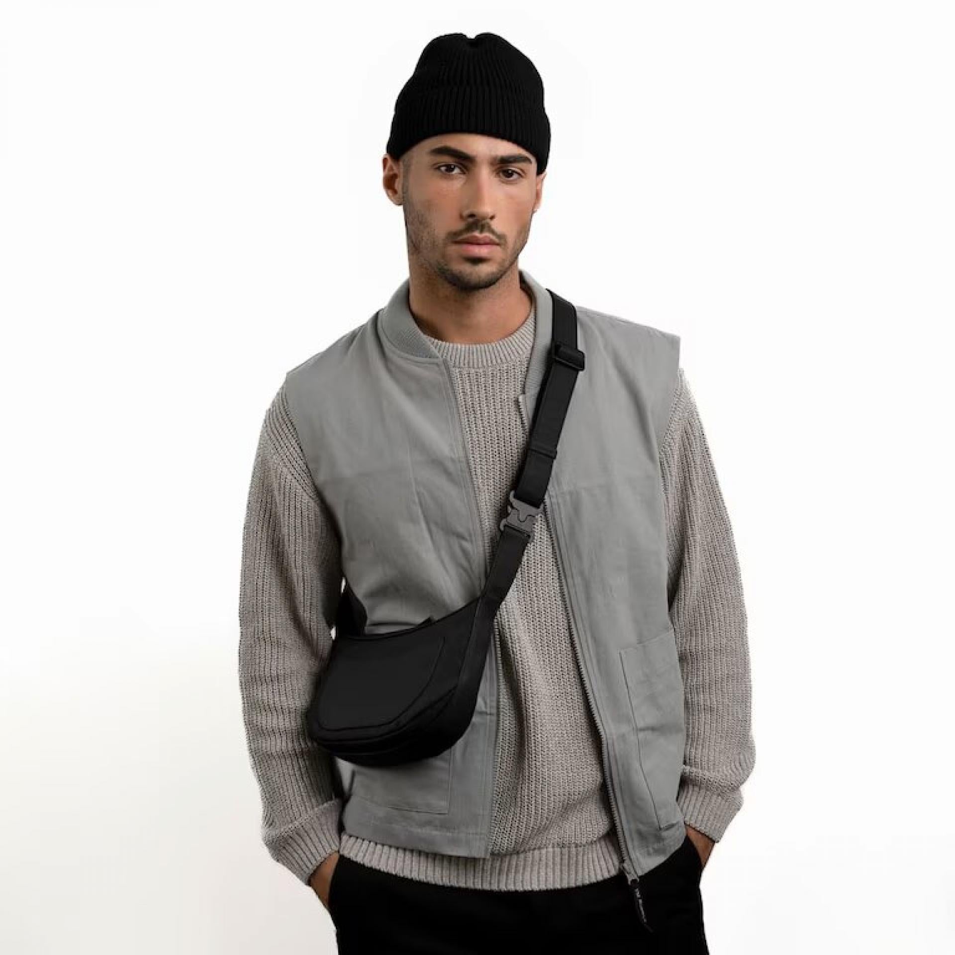 Kapten & Son Umhängetasche Torsby All Black