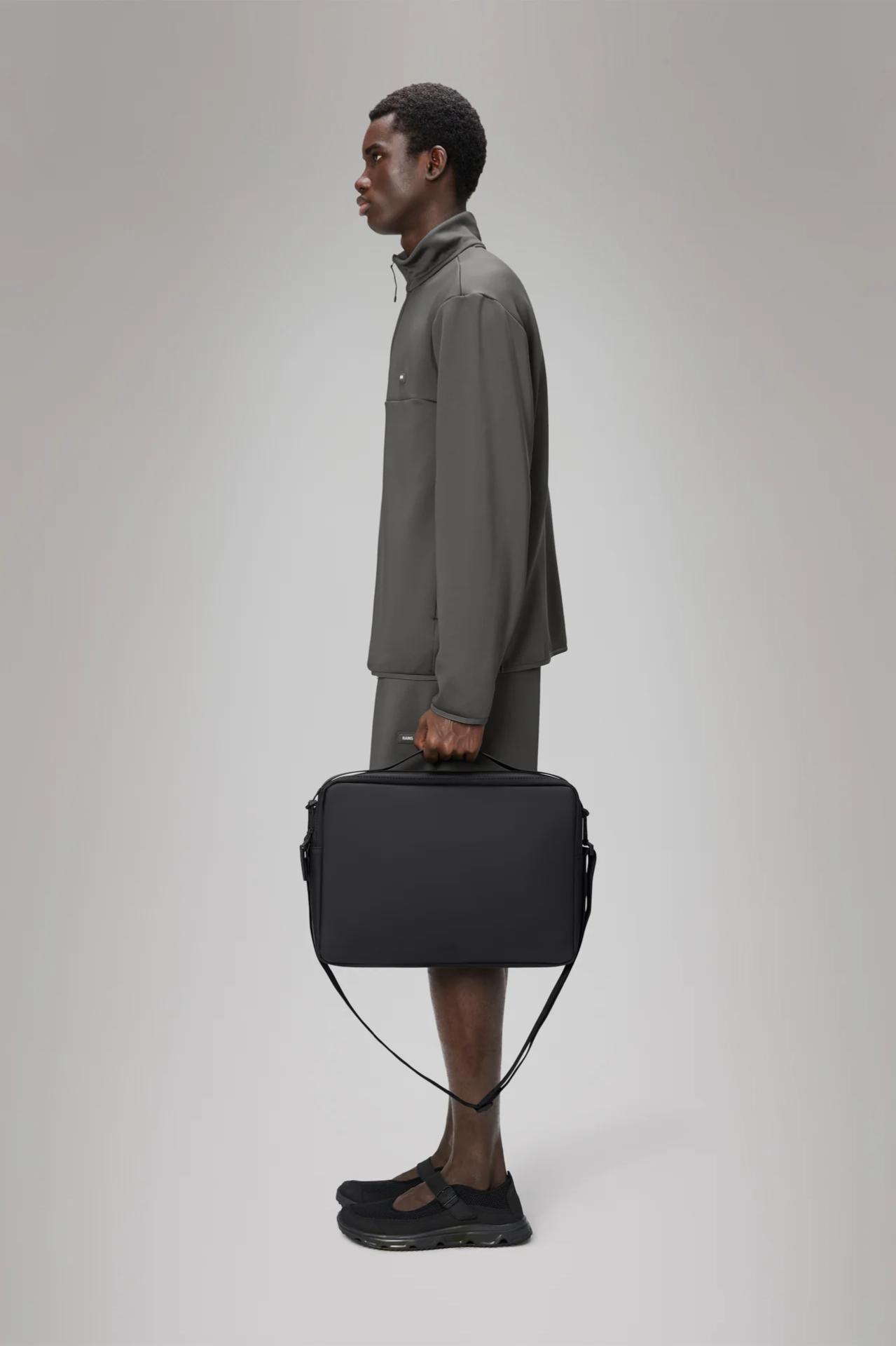 Rains Laptop Bag Black 13\'\'/14\'\'