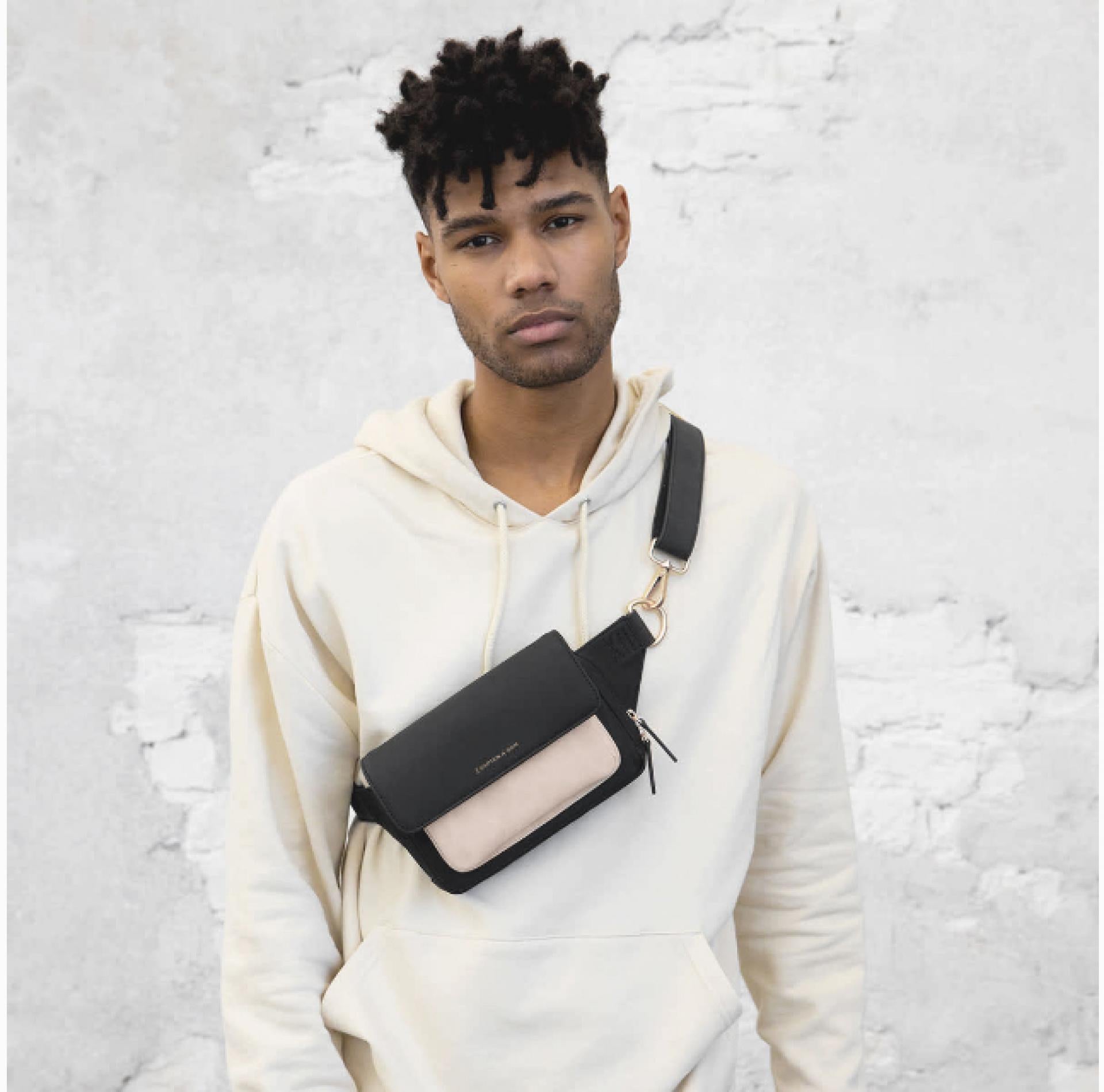 Kapten & Son Bauchtasche Visby Cream Black