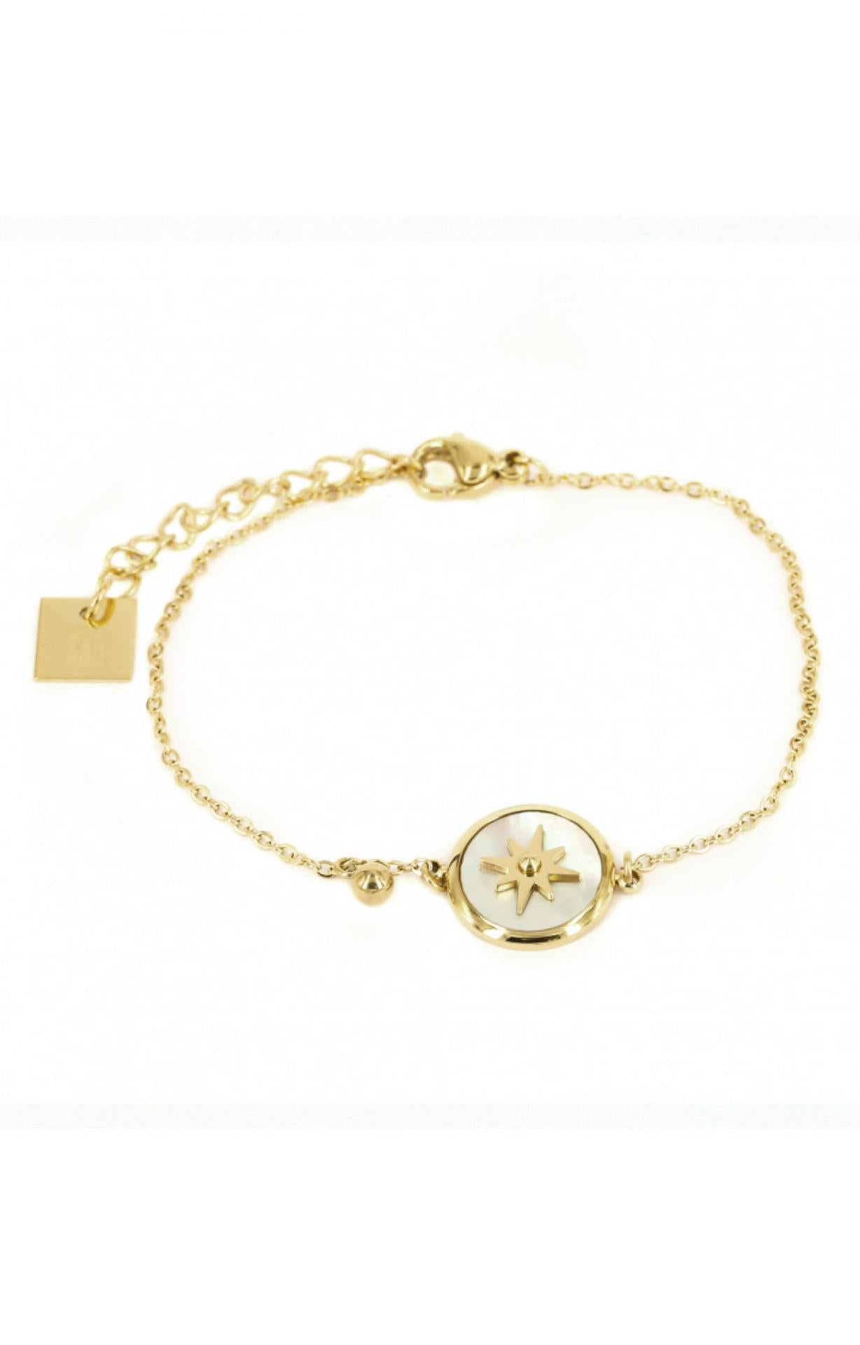 Armband Stern Gold 15+3 cm