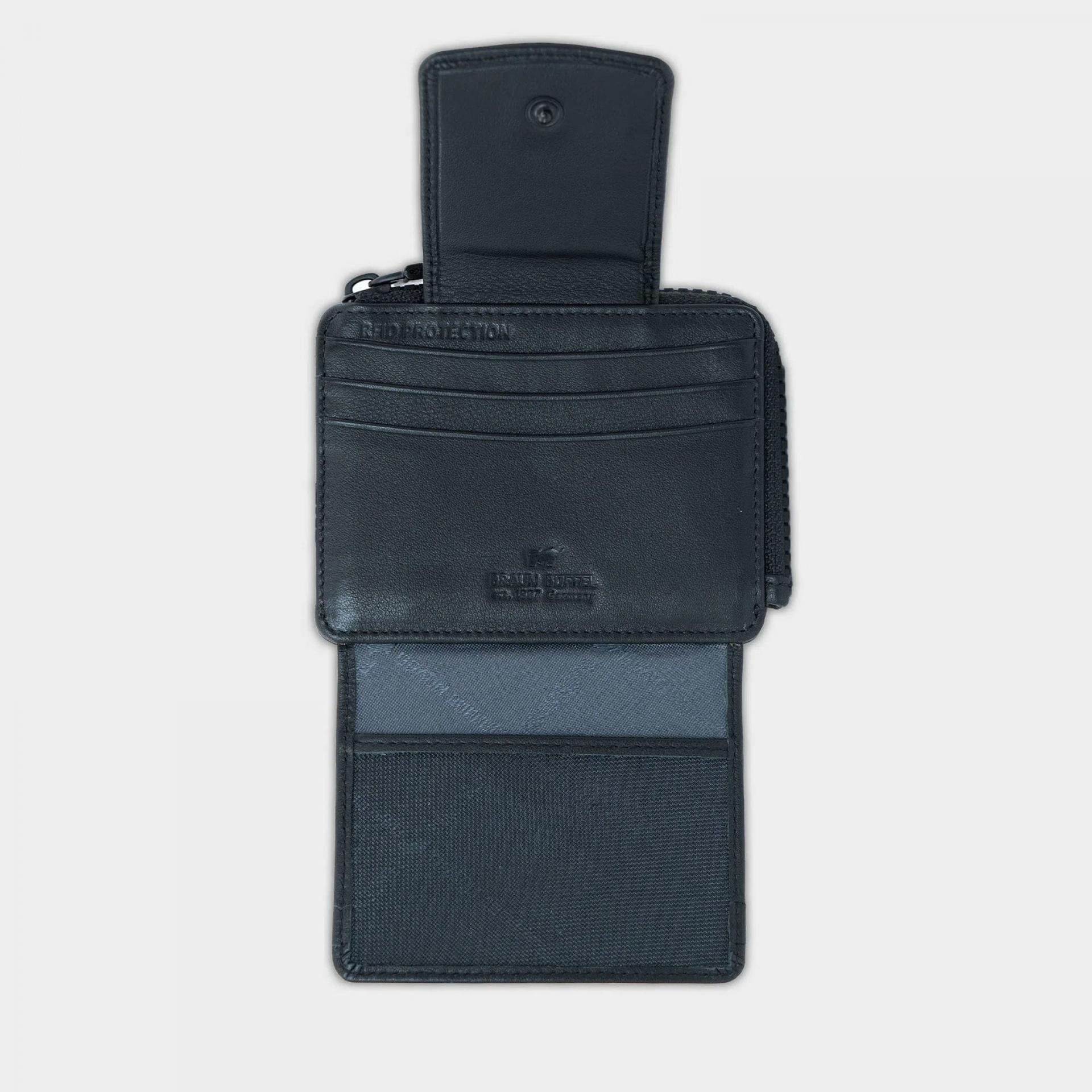 CAPRI RFID Kartenbörse 8CS schwarz 44518-134-010