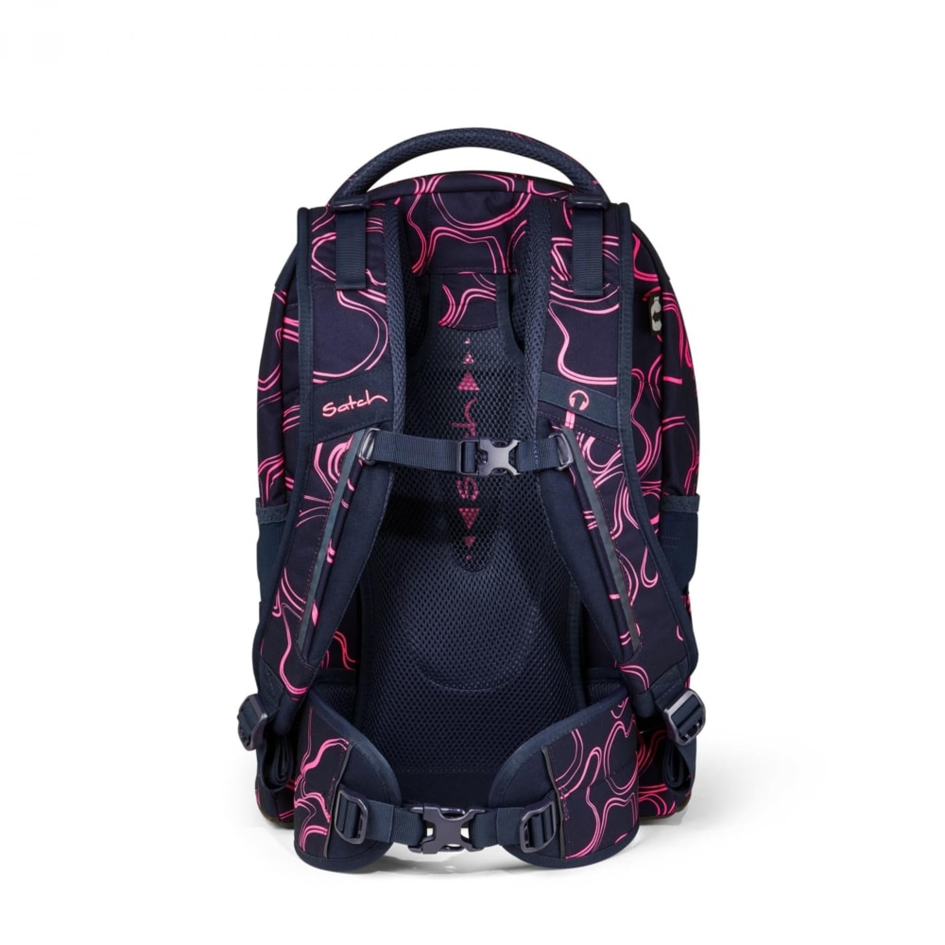 Satch Schulrucksack Pack - Farbe: Pink Supreme