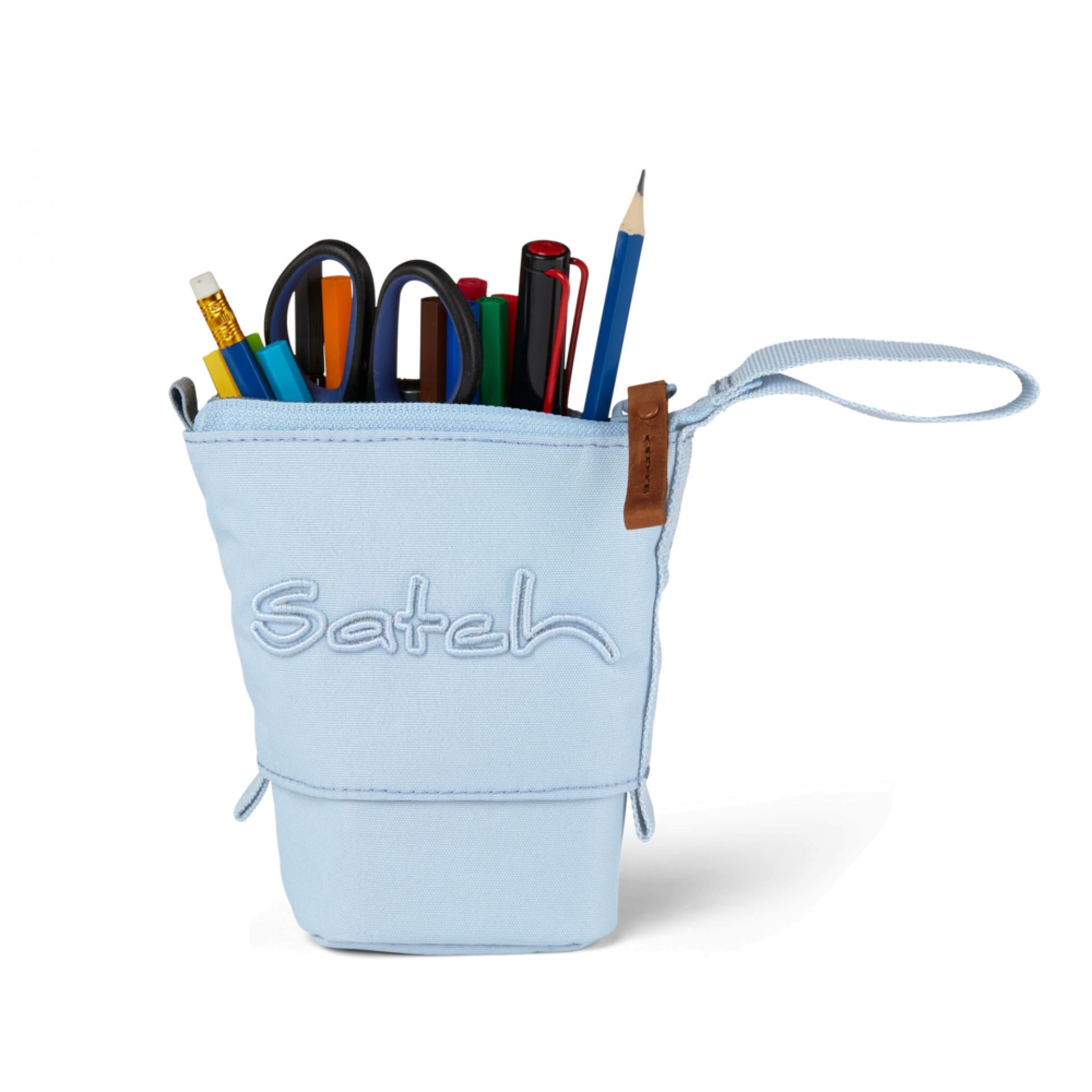 Satch Federmäppchen Pencil Slider - Farbe: Nordic Ice Blue